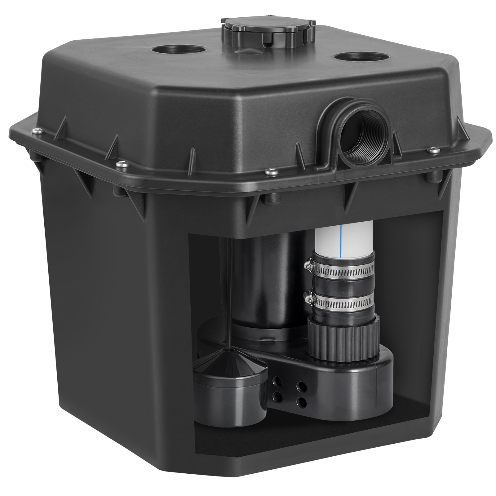 VEVOR BTTZSCPSB13HJFASSV1 120 -Volt Plastic Sewage sump pump