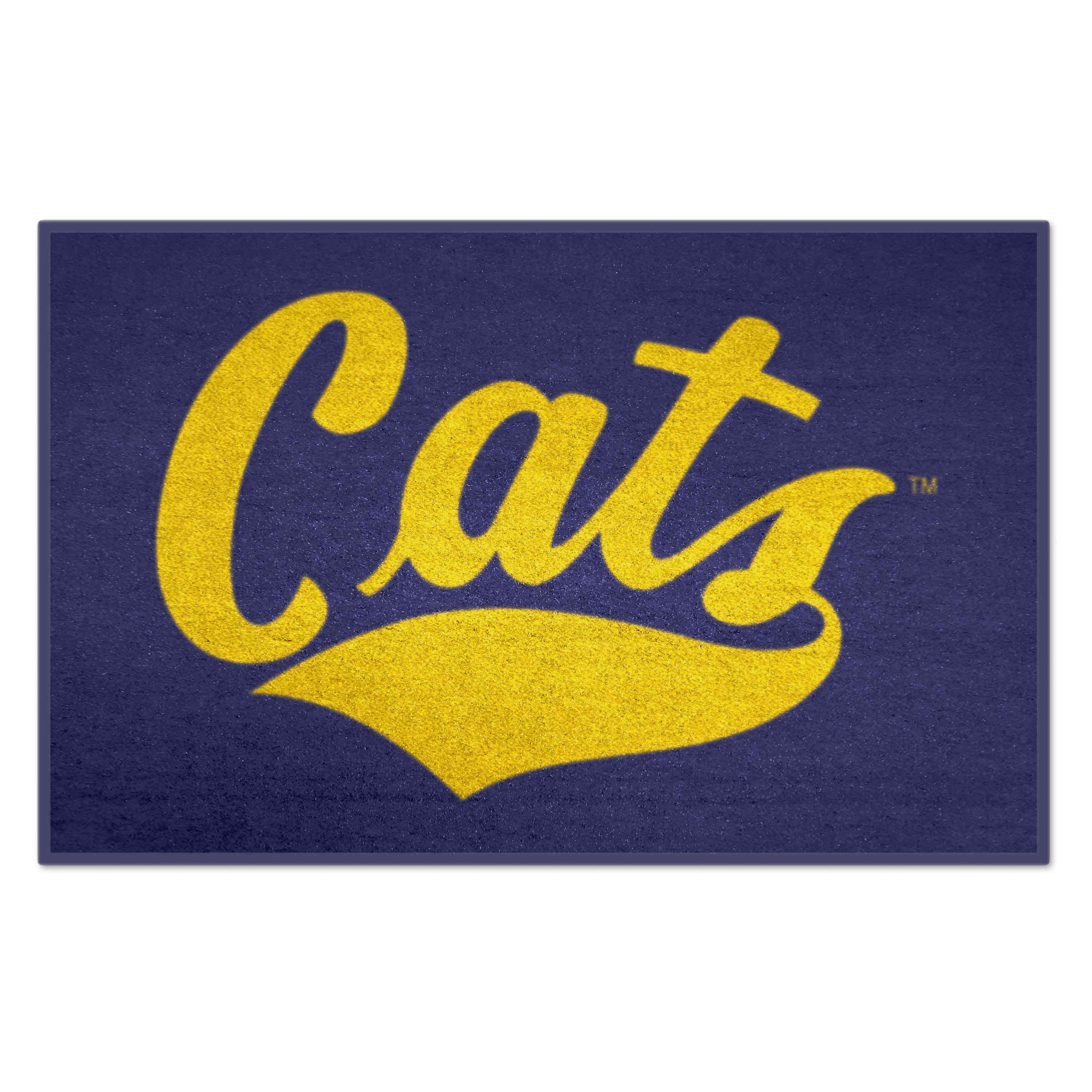 FANMATS 3324 Montana State University 2 X 3 (ft) Multicolor Indoor Solid Machine Washable Throw Rug