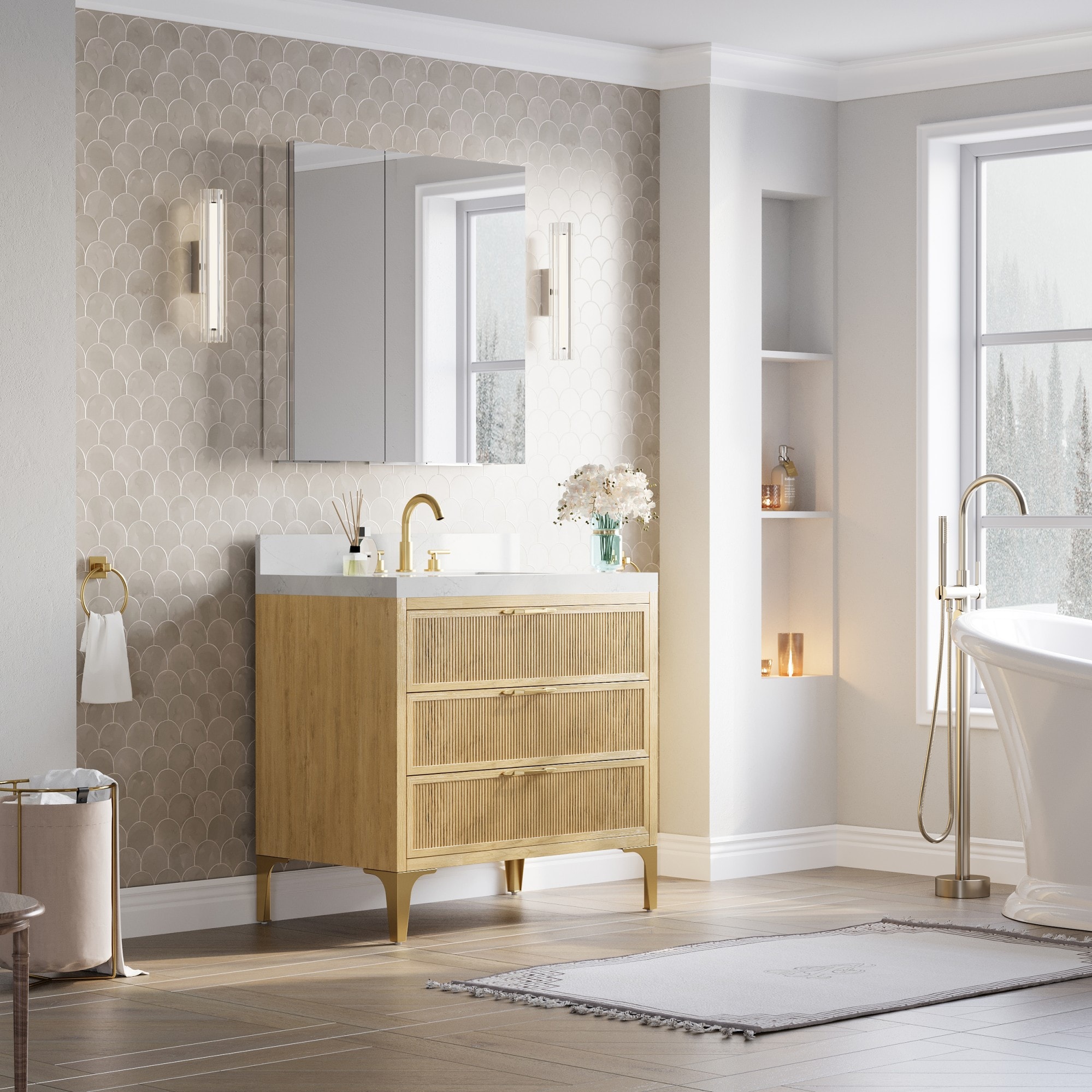 WELLFOR JRA12L20R32 Bathroom-Medicine-Cabinets - View #15