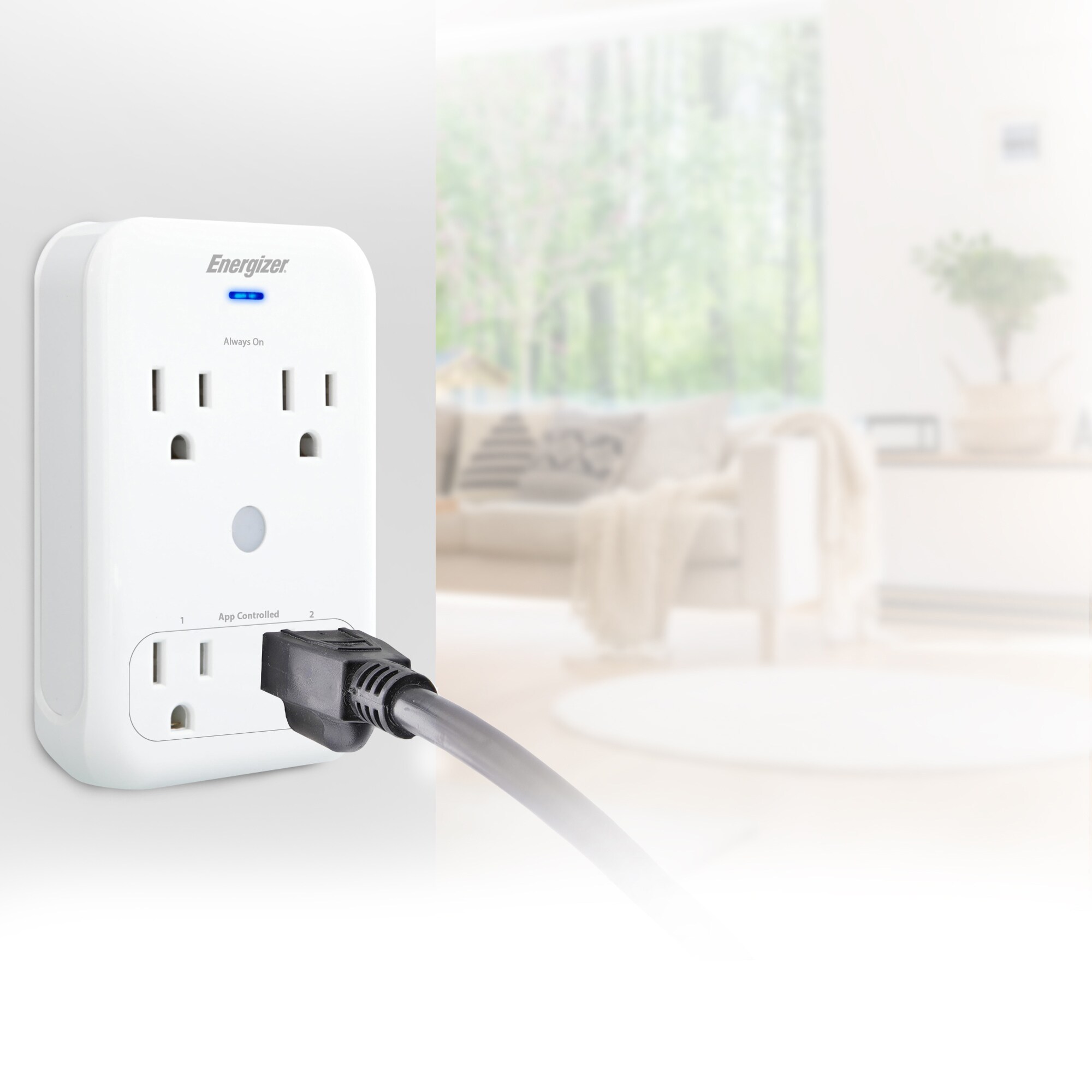 Enbrighten 125-Volt 4-Outlet Indoor Smart Plug (4-Pack) in the