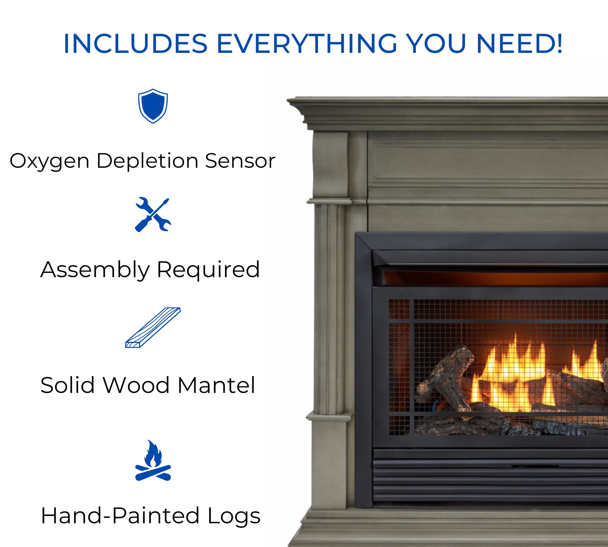 Duluth Forge DFS-300R-2GR Gas-Fireplaces - View #5