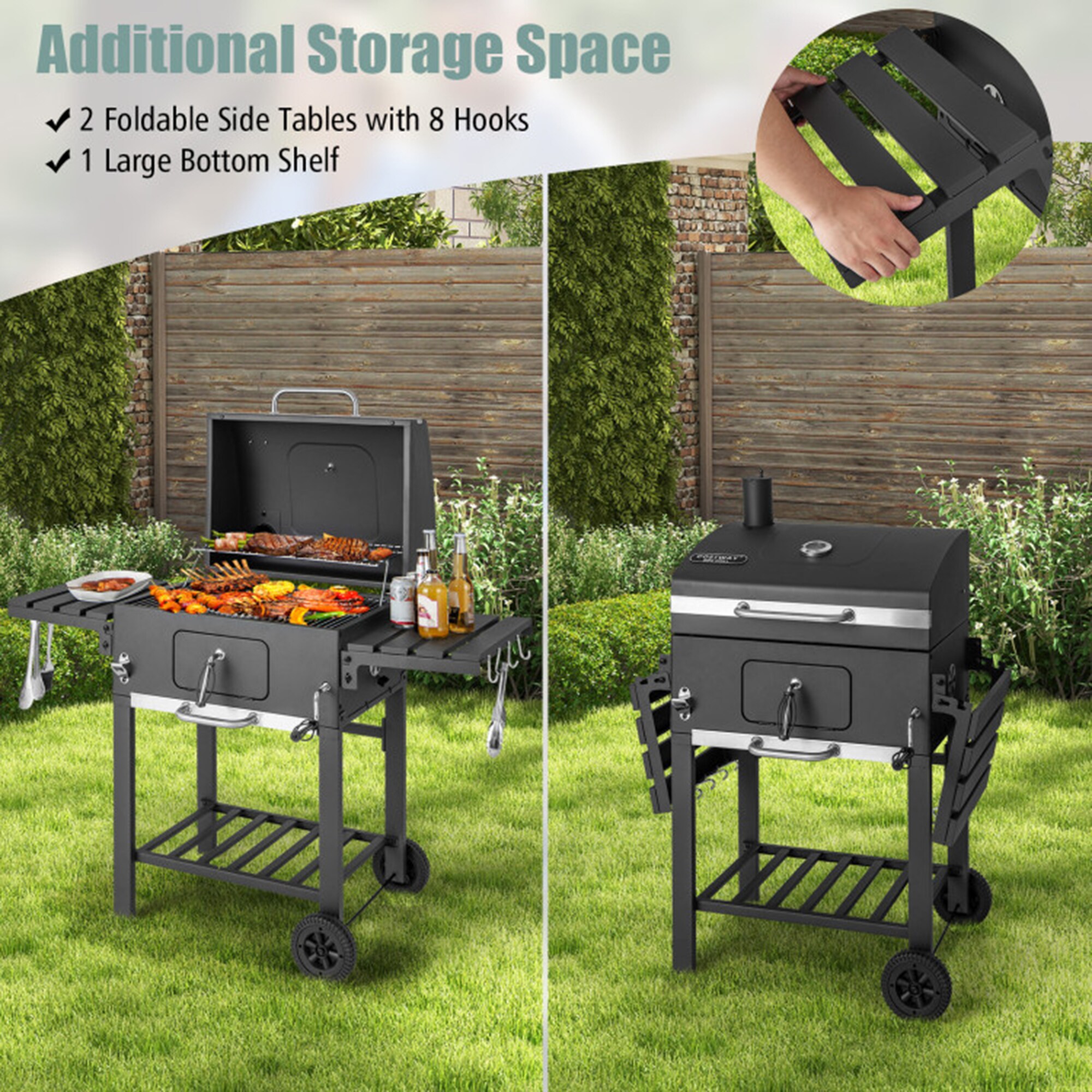Clihome CL-PG-40409S0LG Gas-Grill - View #7