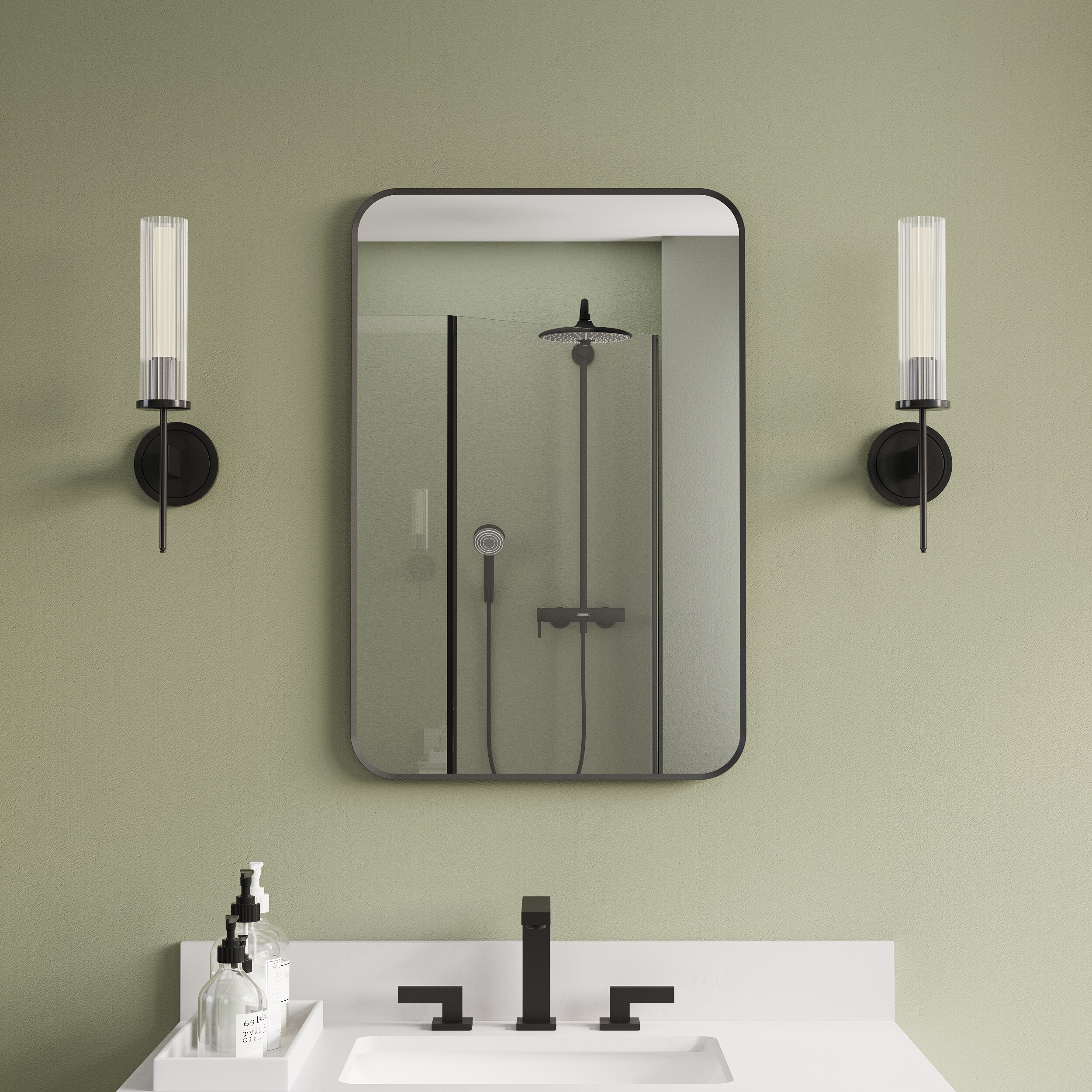 Forclover MCLE-2030MB-LR Bathroom-Medicine-Cabinets - View #11
