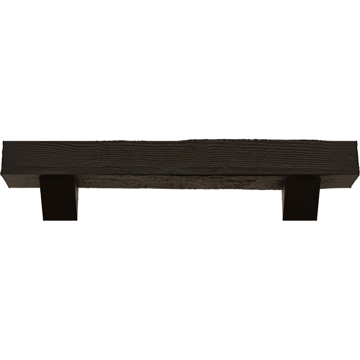 Ekena Millwork MANURS06X08X48BKNS Mantel-Shelves - View #2