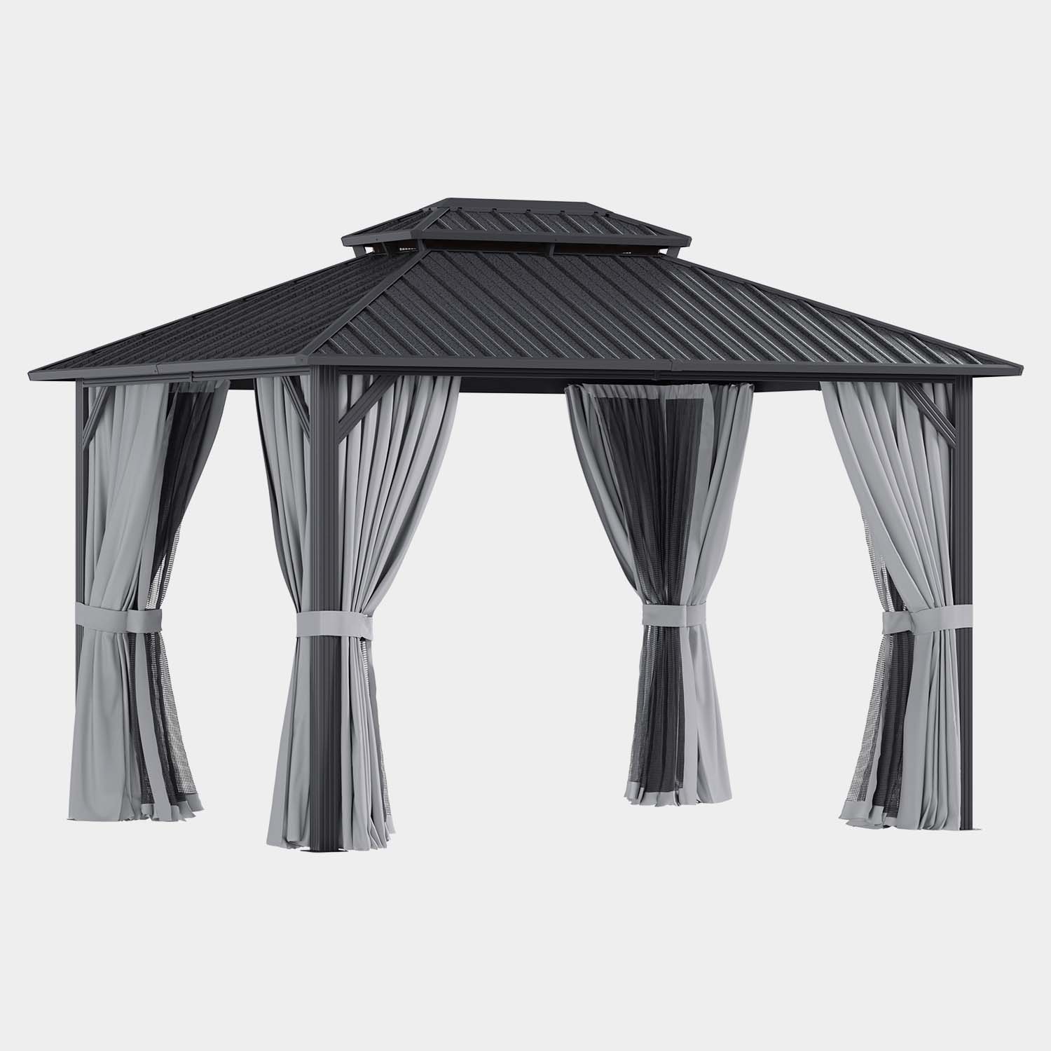 AOXUN AX-0581210G27 Wood-Resin-Gazebos - View #9