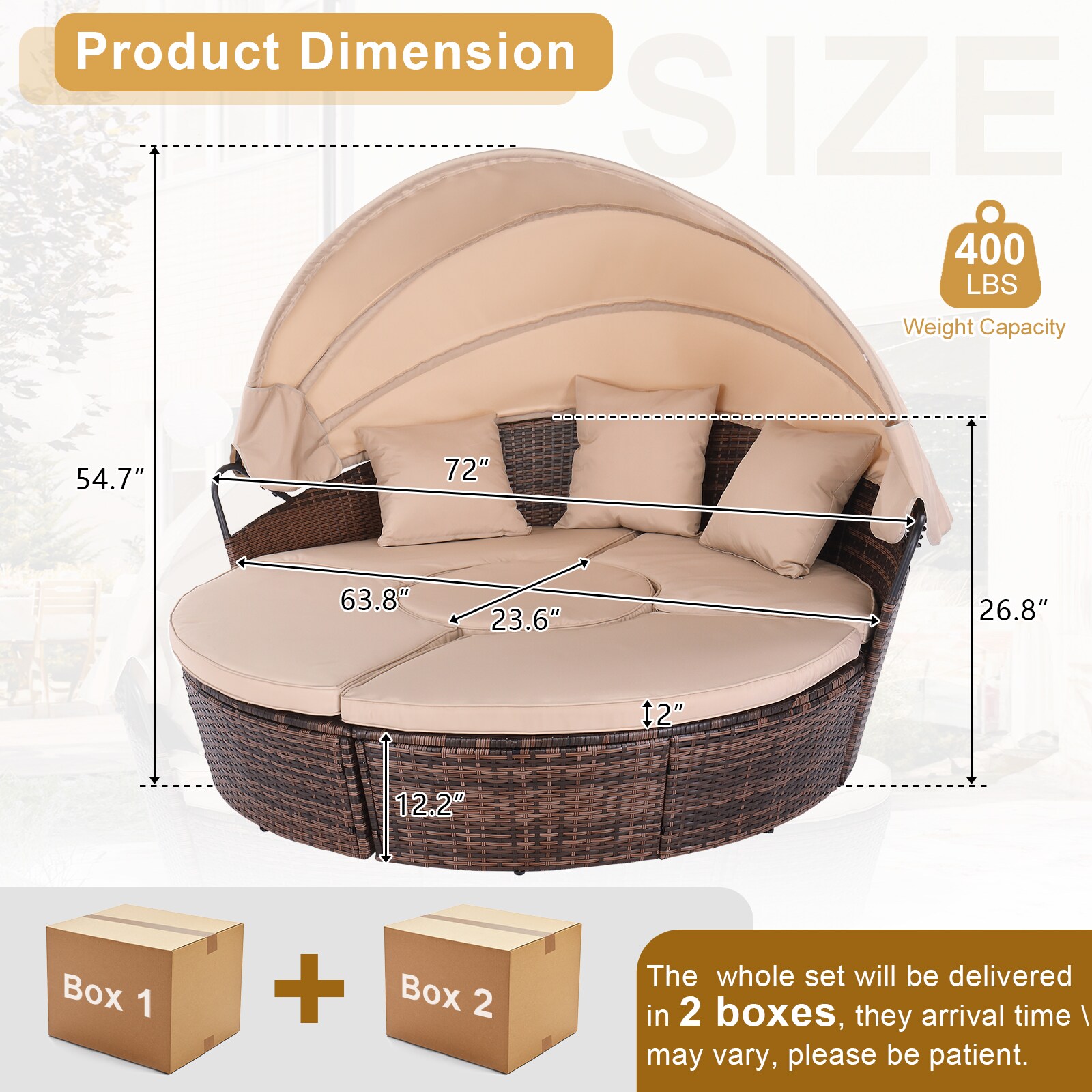Winado LO1G56000701+702 Patio-Sofas-Daybeds - View #4