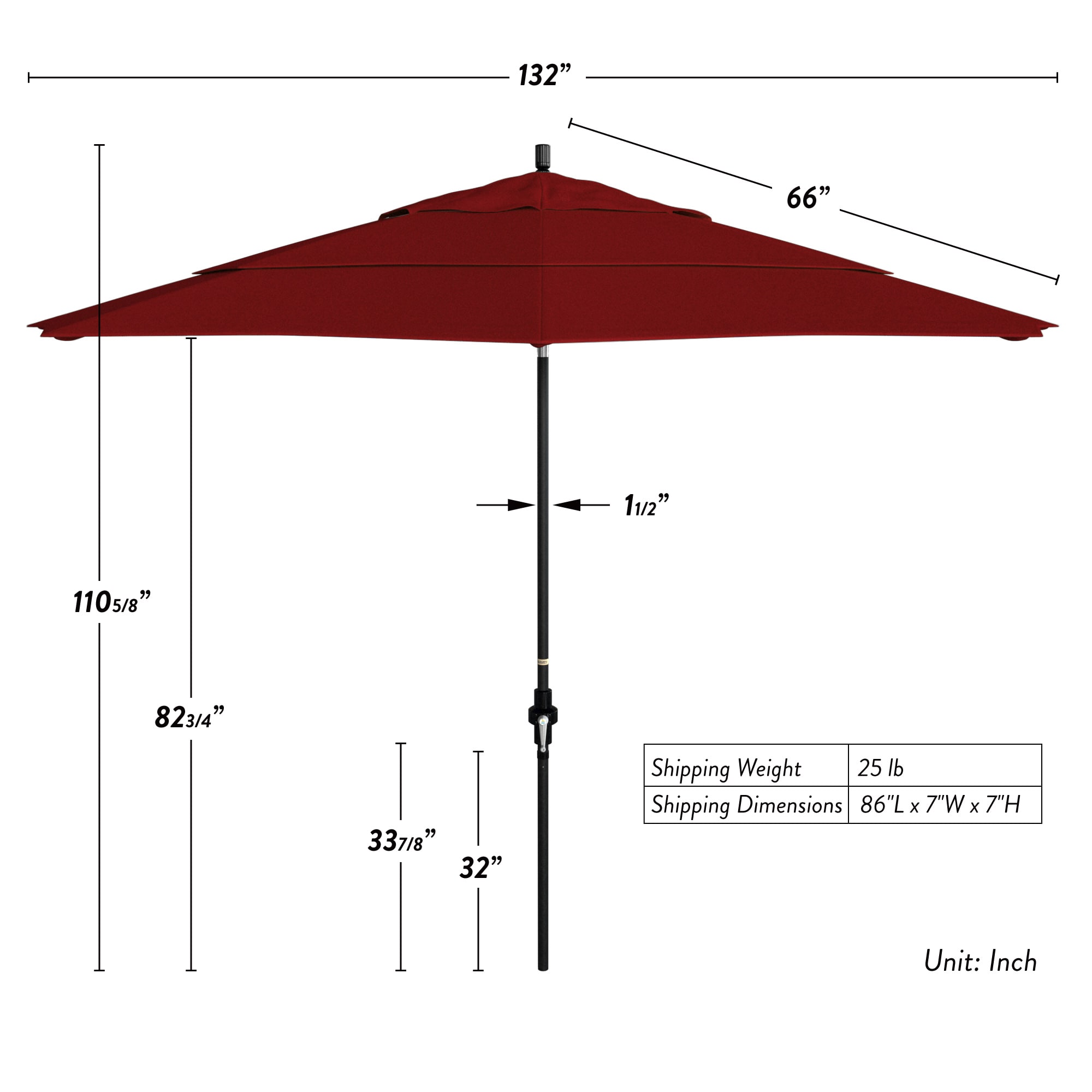 California Umbrella 194061222355 Umbrellas-2 - View #6