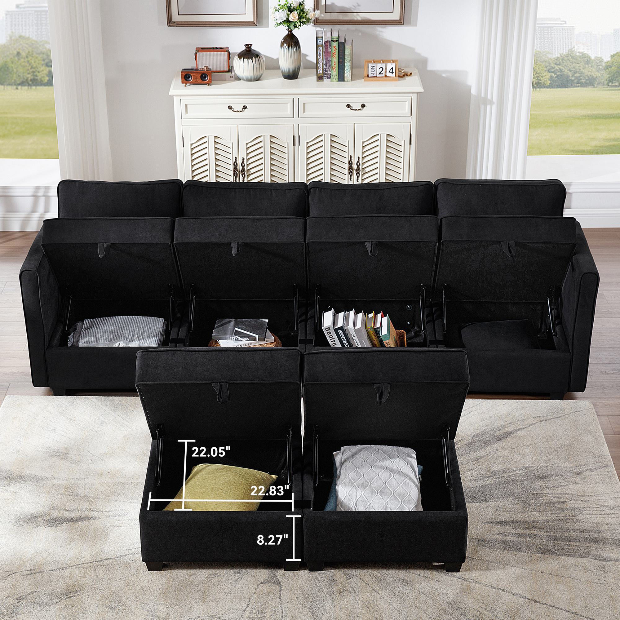 FARATI P109-BLACK-6 Sofas-Loveseats - View #3