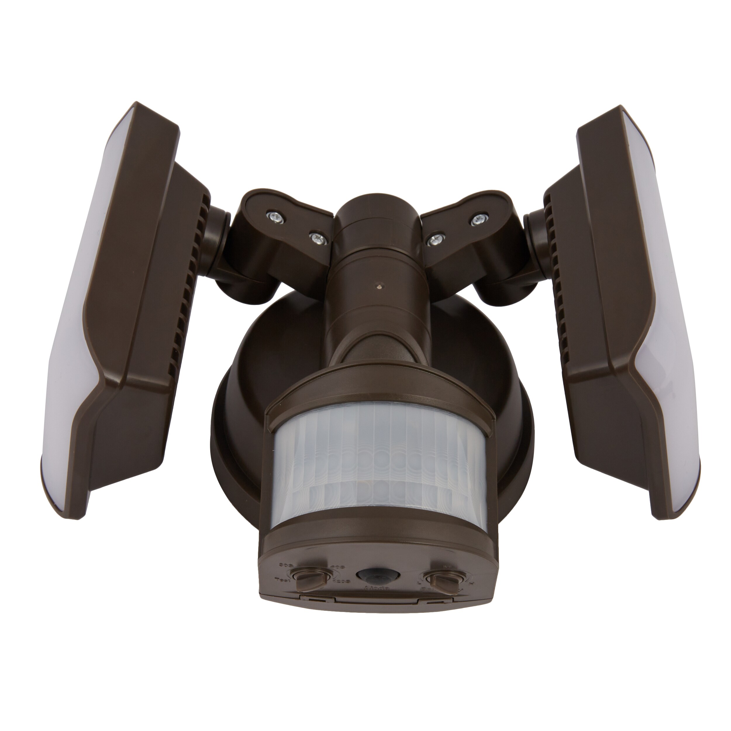 FORCETEKDATA Ultra Bright COB LED 1200 Lumens 180 Degree Triple Head Solar  Powered Motion Sensor Security Light with Advance Technology