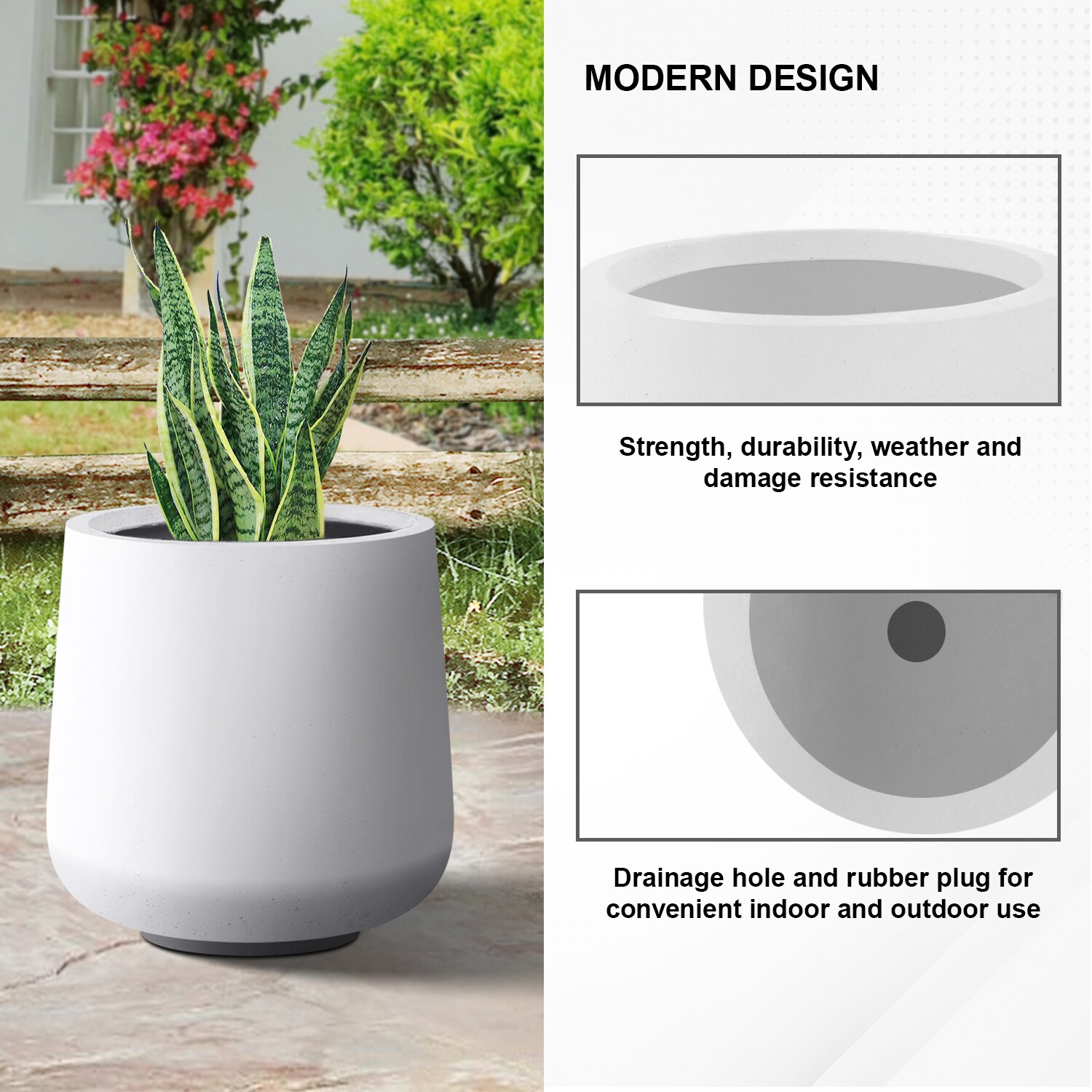 PLANTARA PA1522B-8011 Planter-Window-Box - View #5