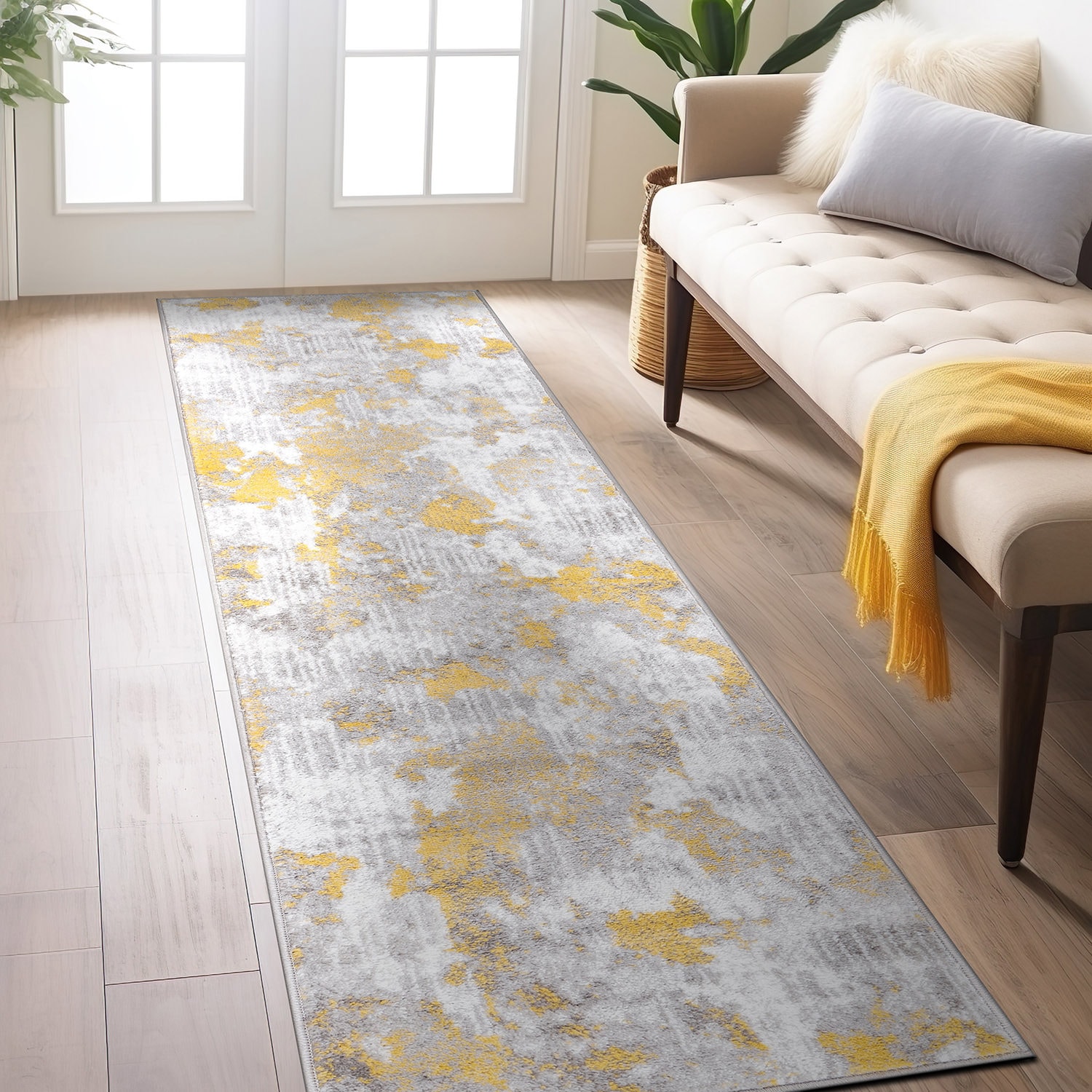 World Rug Gallery 934YELLOW2X7 rugs - View #2