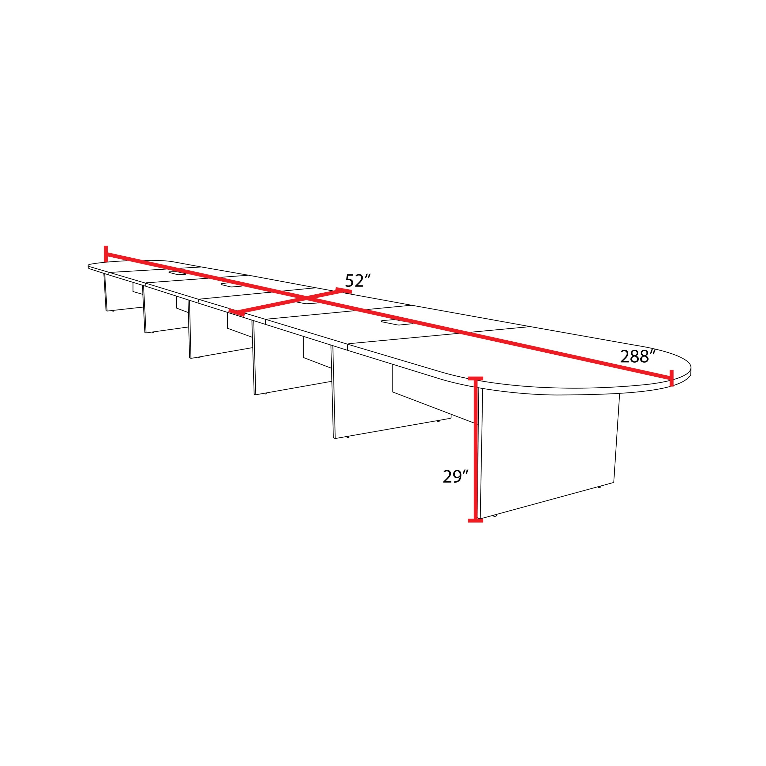 Regency LCTRT28852MH Office-Tables - View #7