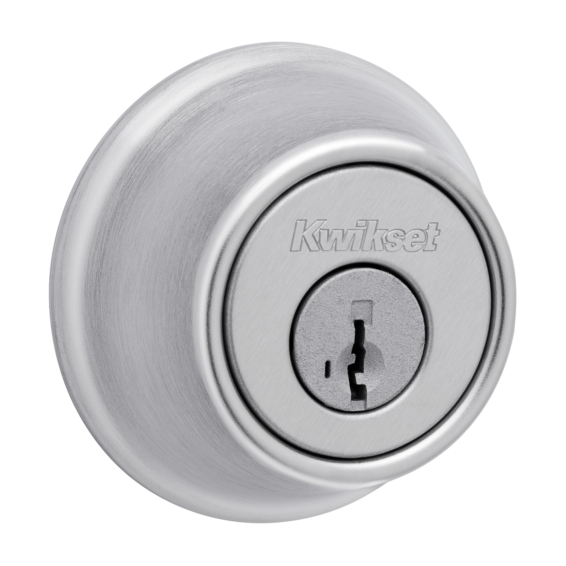 Kwikset Security 660 Mobile Home Series Satin Chrome Single Cylinder ...