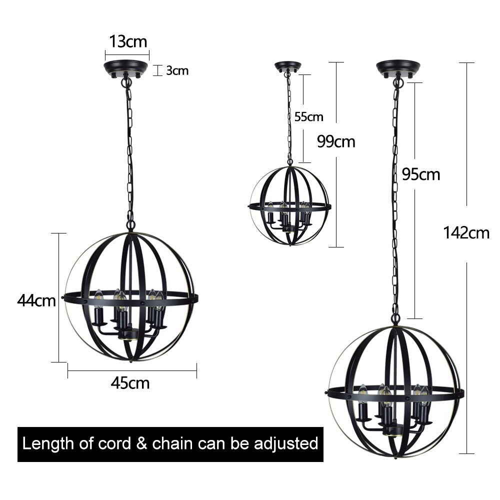 Depuley WSCL34-5-G Pendant-Lights - View #11