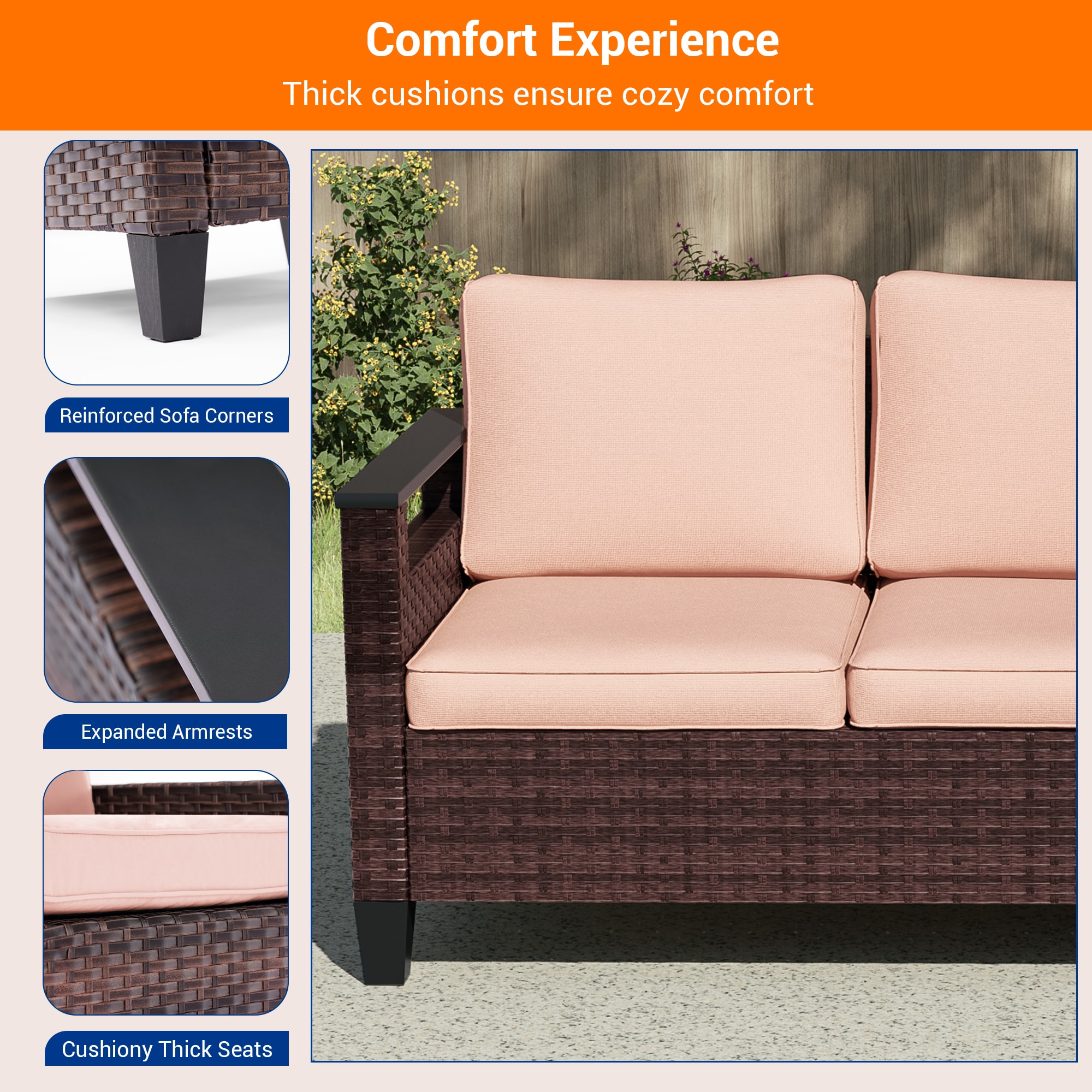 ACEGOSES LW-PS-126S1BSD Patio-Conversation-Sets - View #6