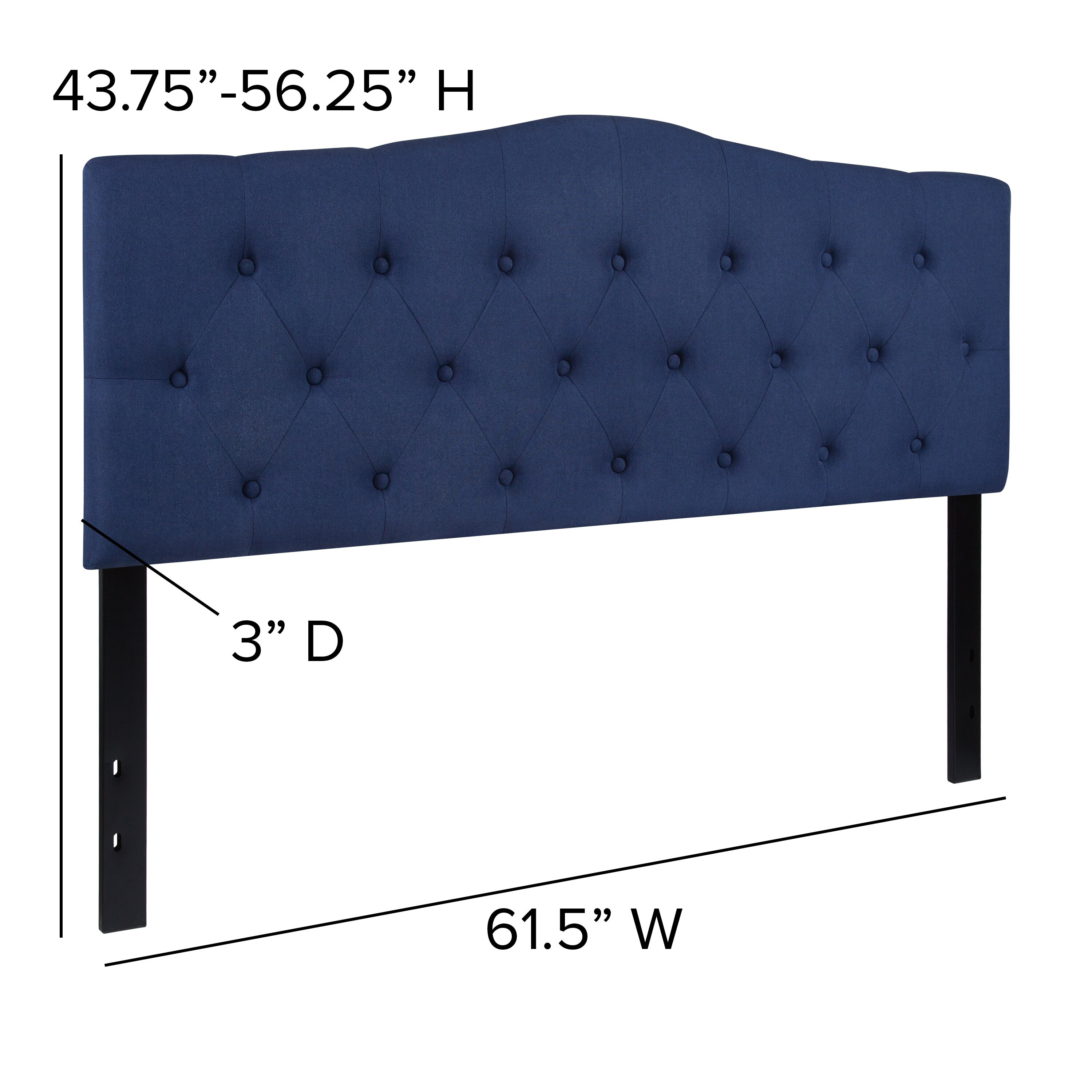 Emma + Oliver 889142473787 Upholstered-Headboards - View #4