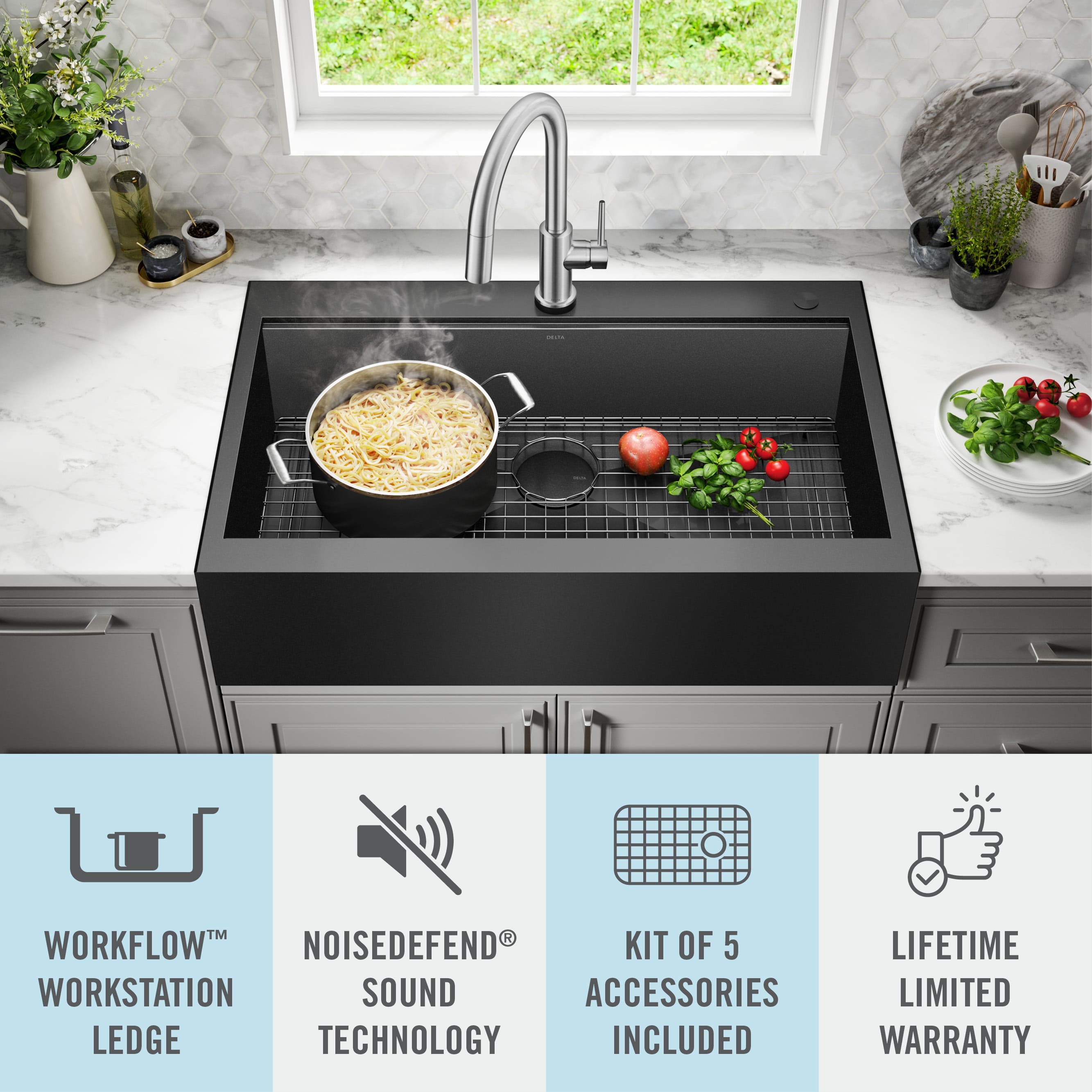 Delta 95D9031-T36S-GS Kitchen-Sinks - View #2