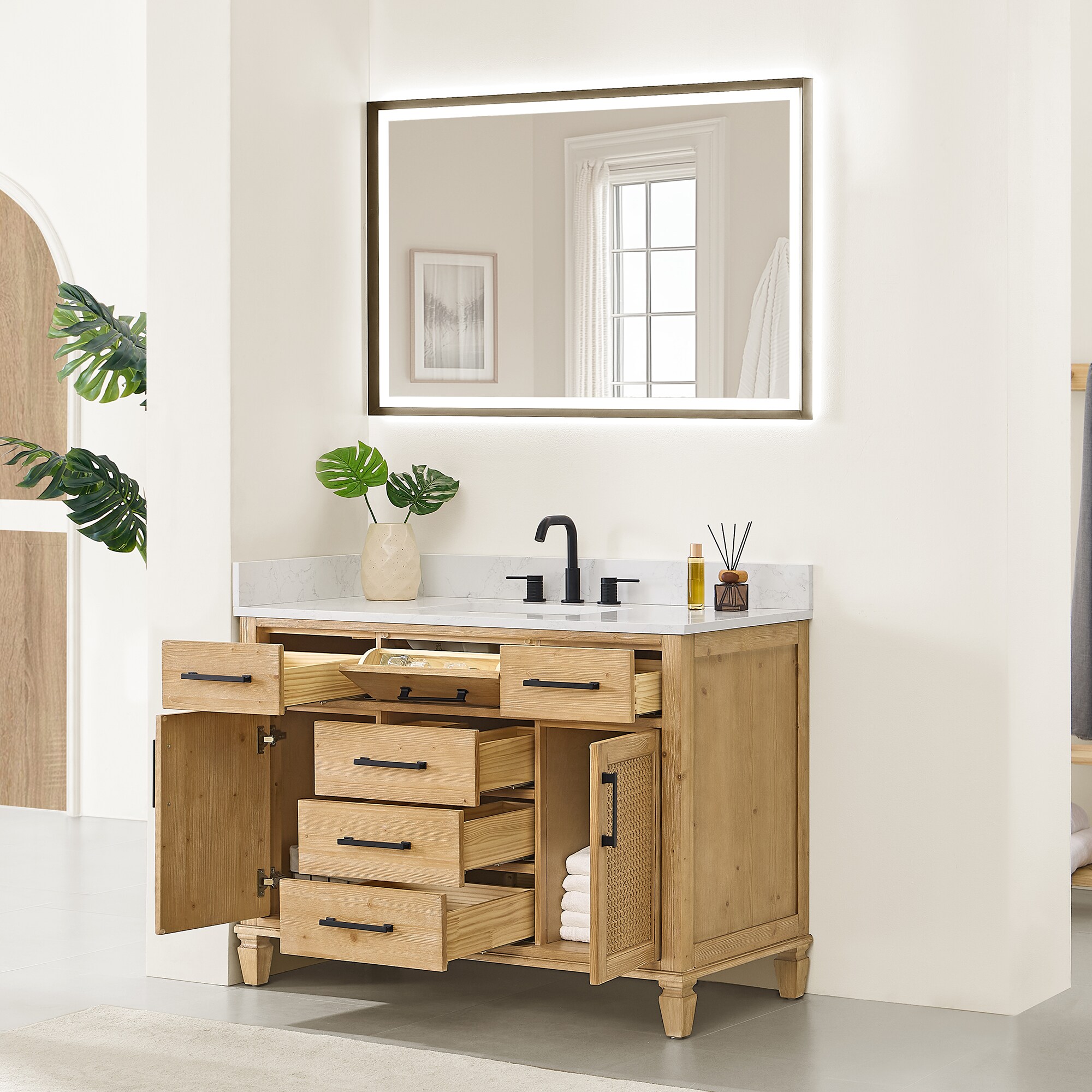 Altair 571048-WF-GW Bath-Vanity-Combo - View #4