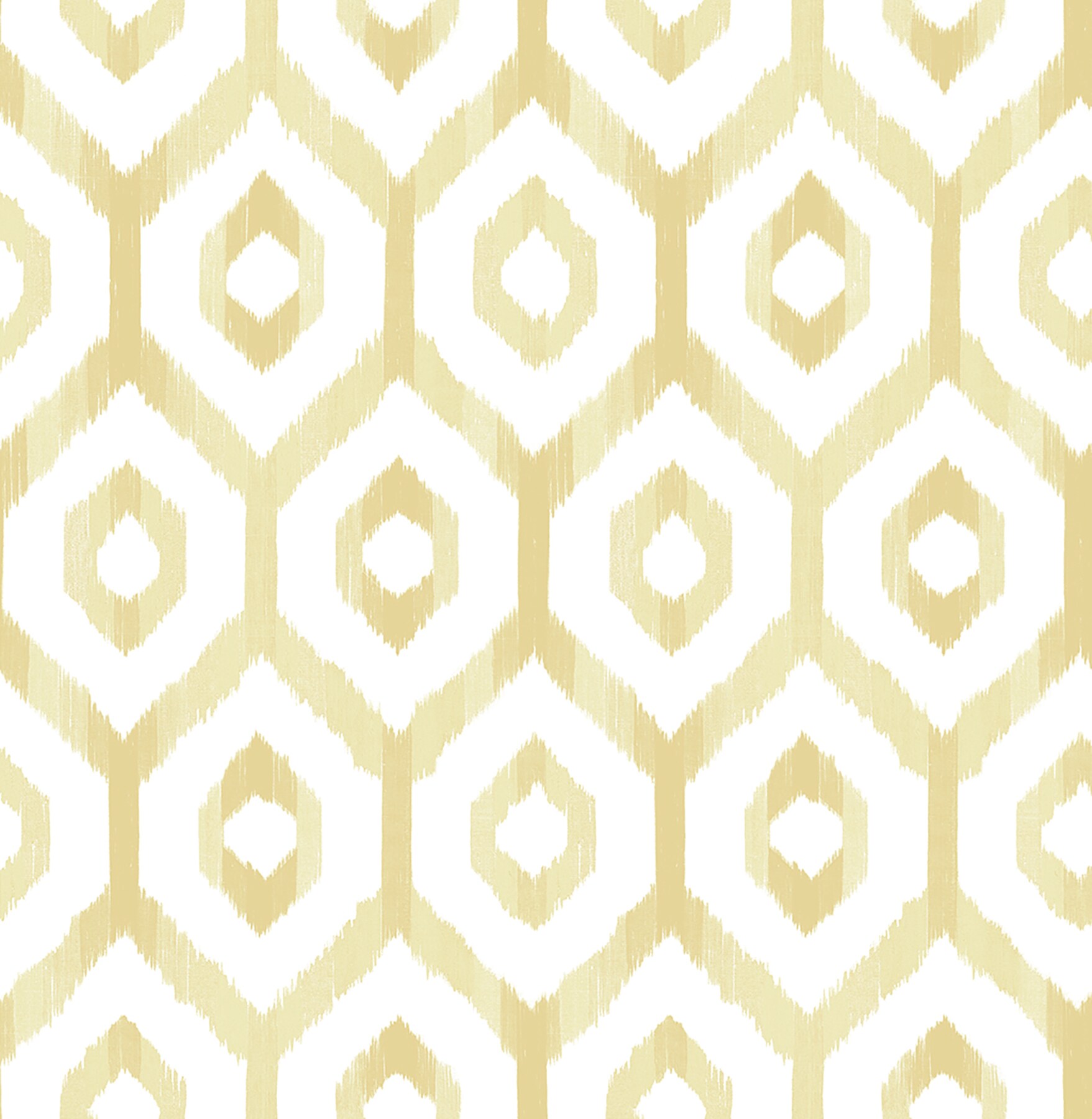 A-Street Prints 2744-24141 Solstice 56.4-Sq. Feet Yellow Non-woven Geometric Unpasted Wallpaper