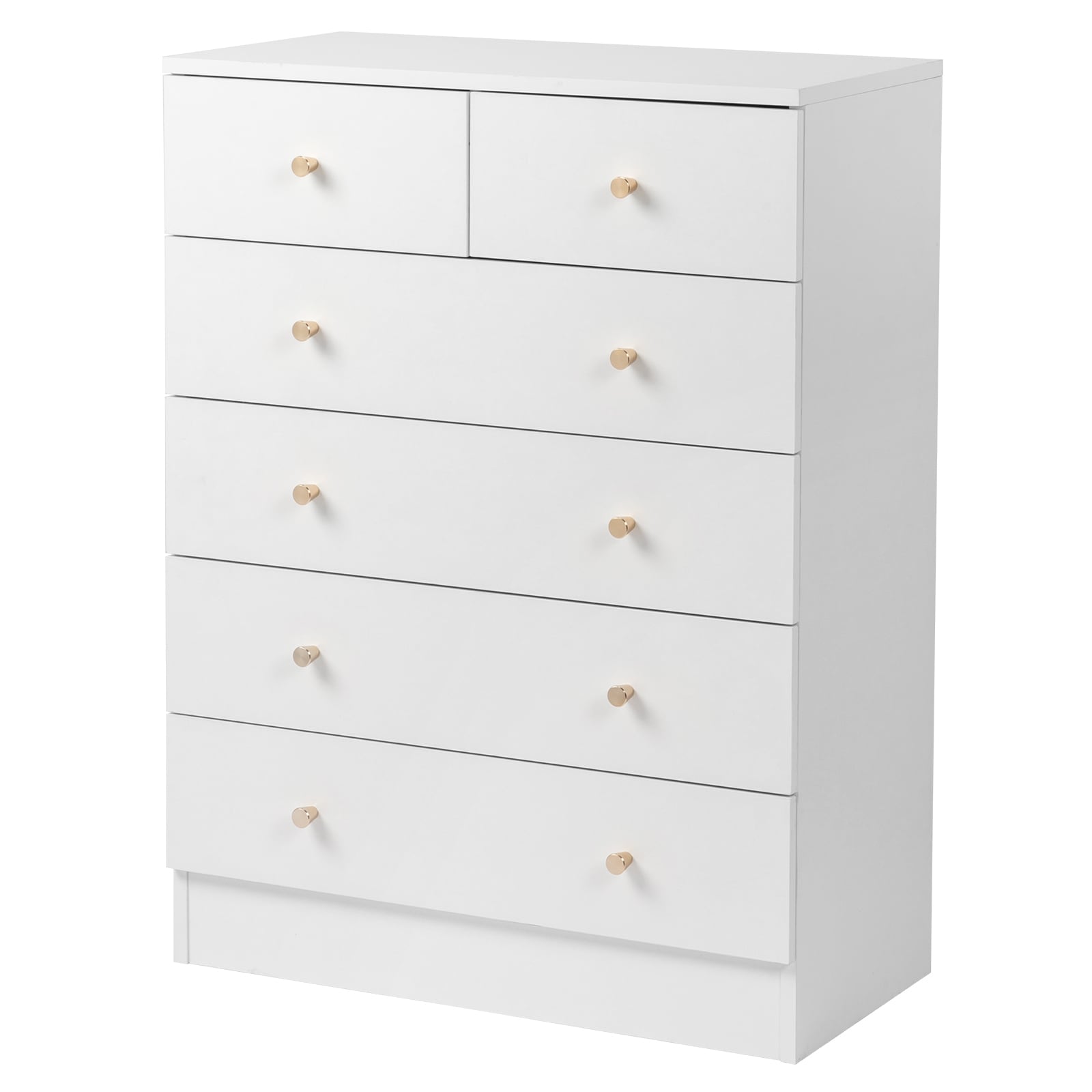 Winado LO1G52004013 White 6 -Drawer Standard dresser