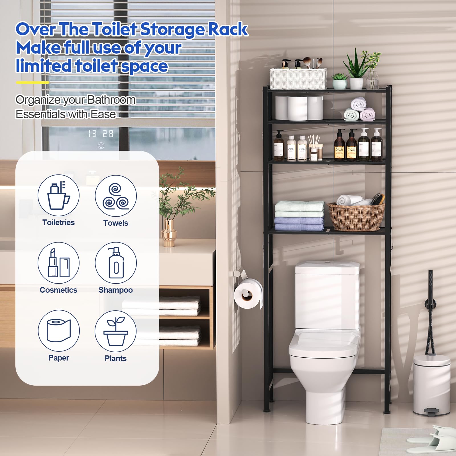 Misopily LMS1224B40 Bathroom-Shelves - View #3