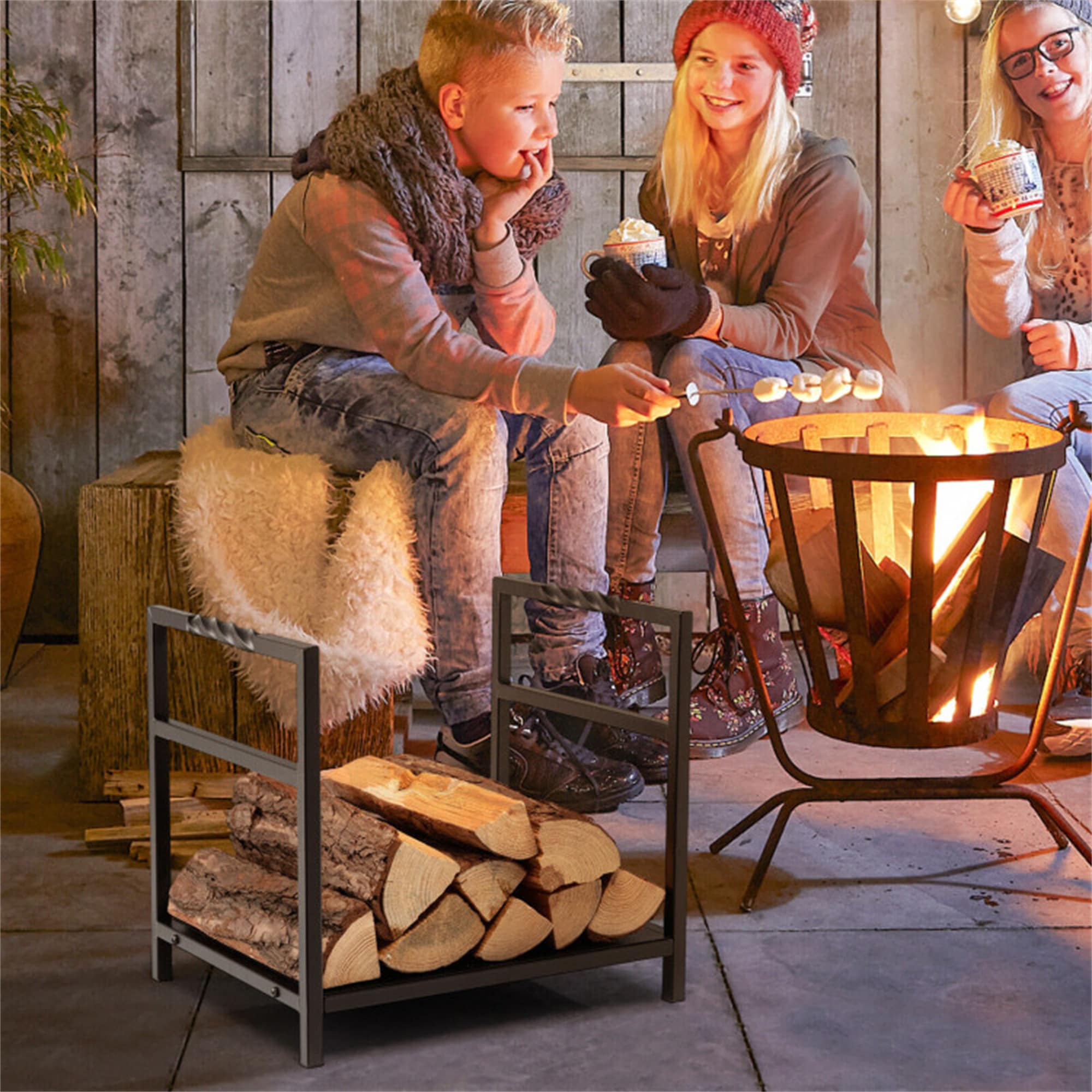 BABOOM BOM-NP11245-CO Firewood-Storage - View #4