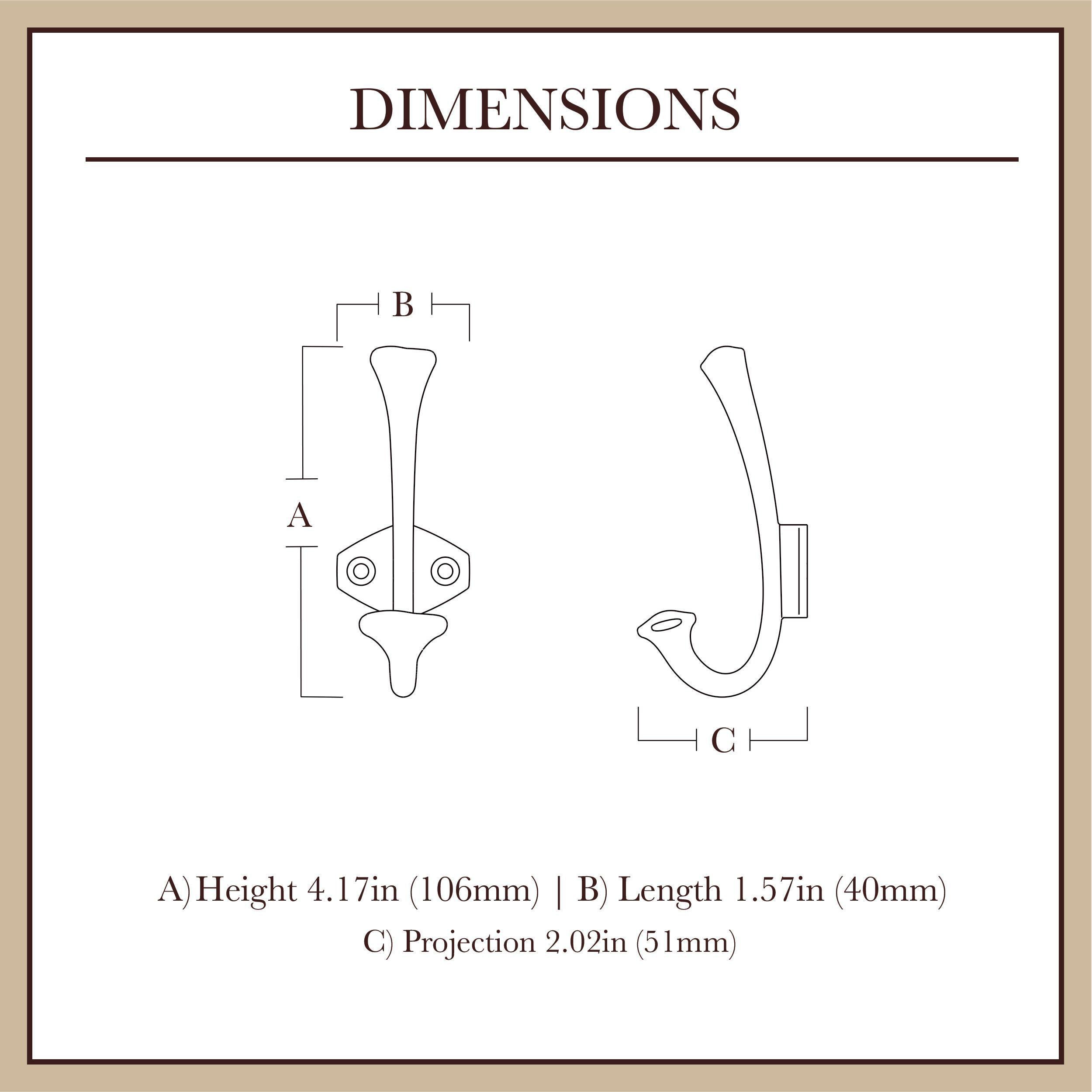 allen + roth B44754J-FB-C Decorative-Wall-Hooks - View #3