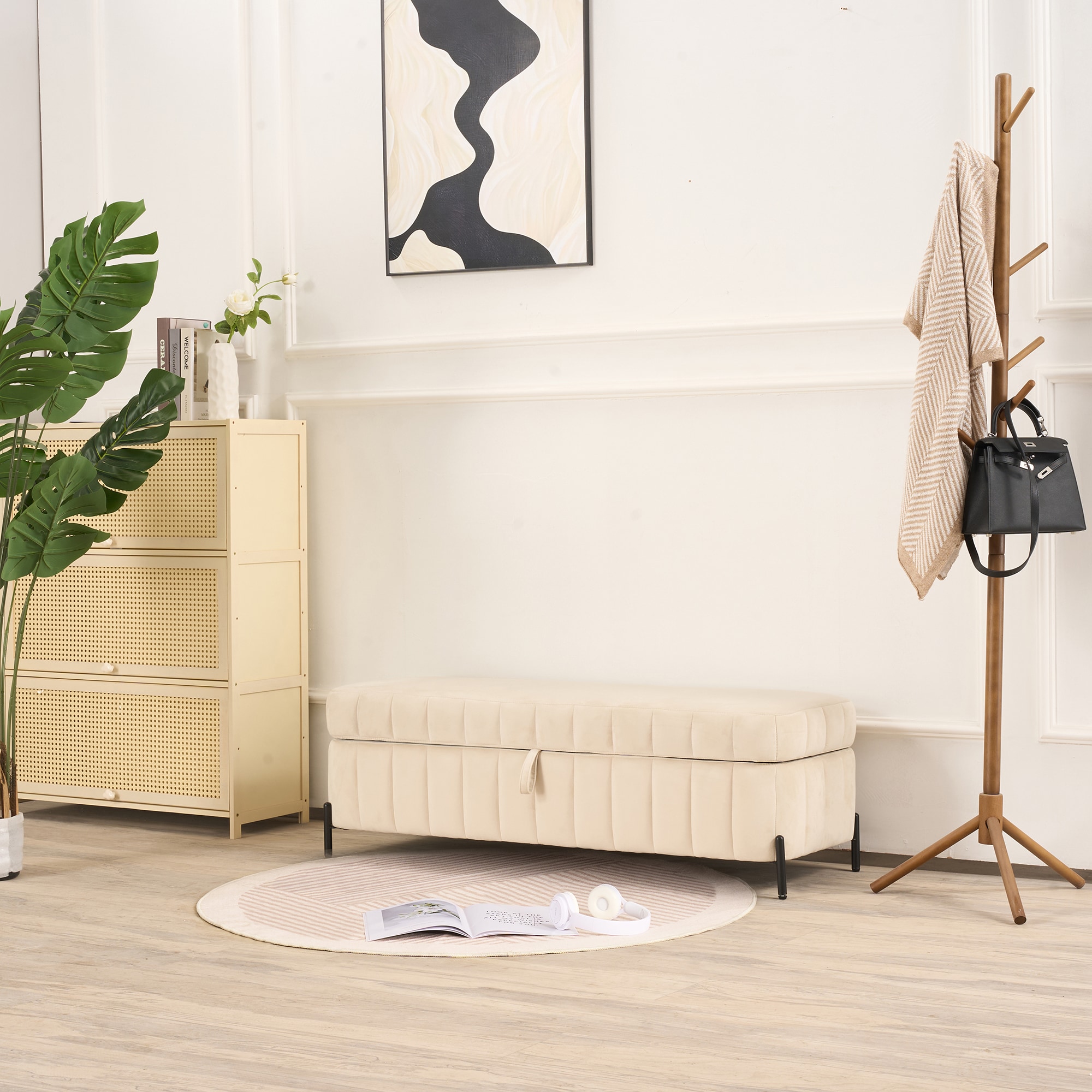 Aortzio HM-S4020-BEIGE bench - View #5