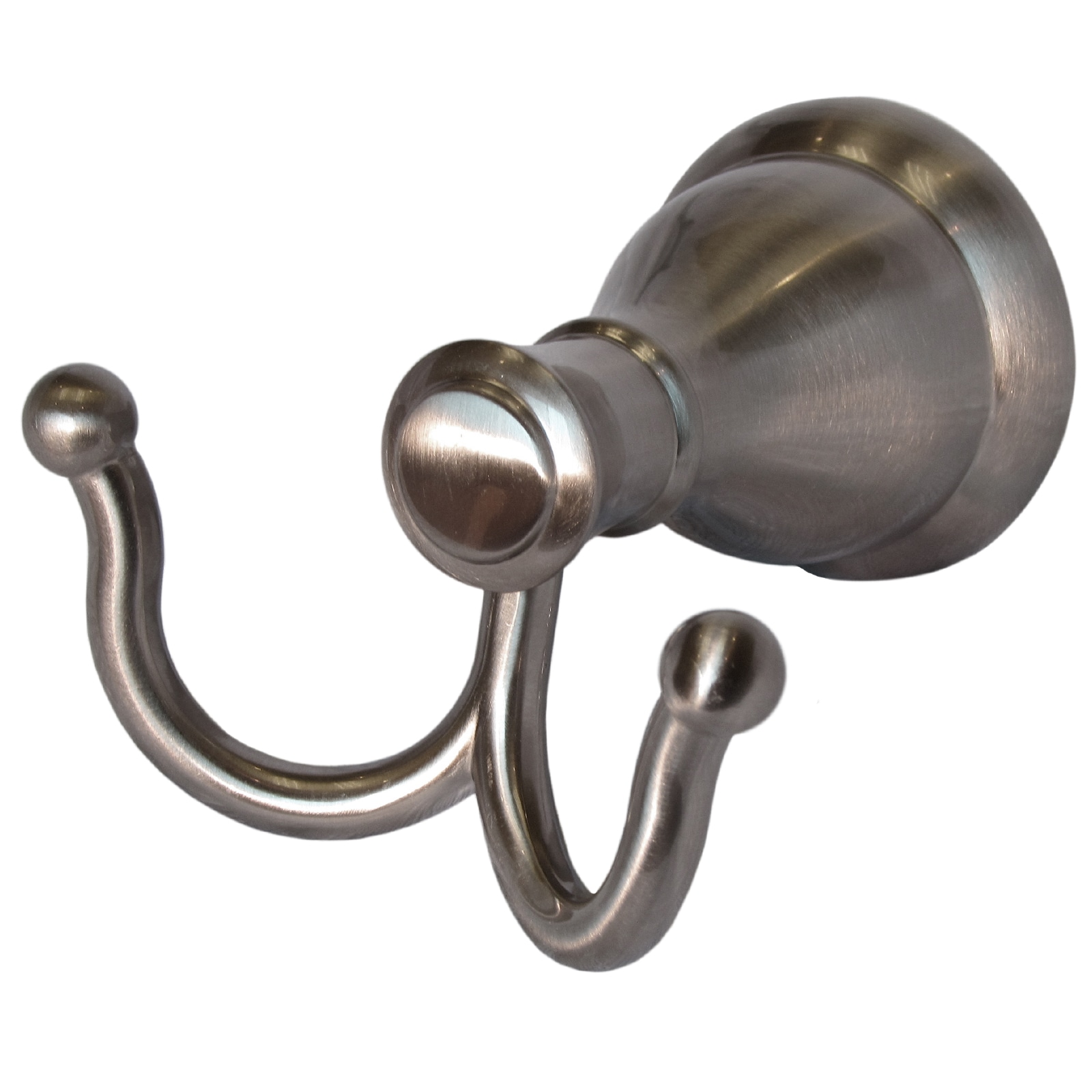 Castilla Satin Nickel Wall Mounted Double Robe Hook