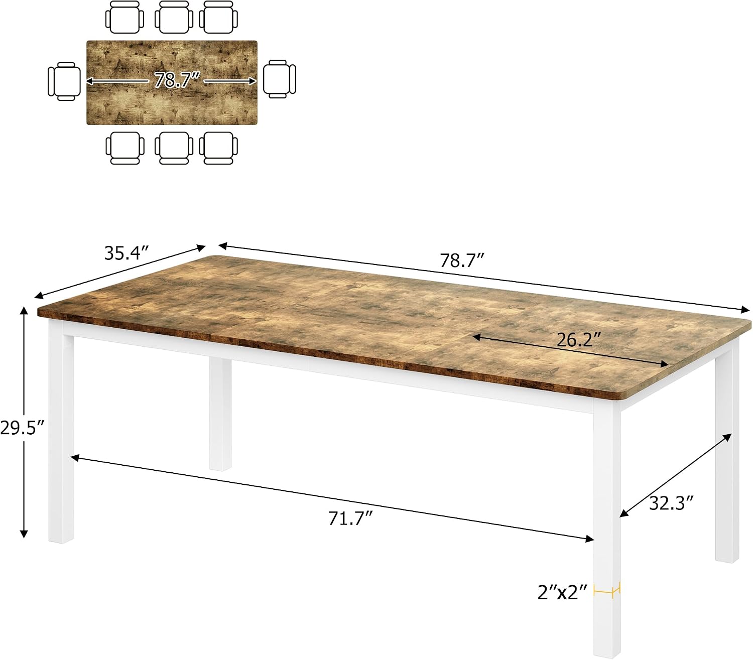 Aoile XH260811108 Dining-Tables - View #2