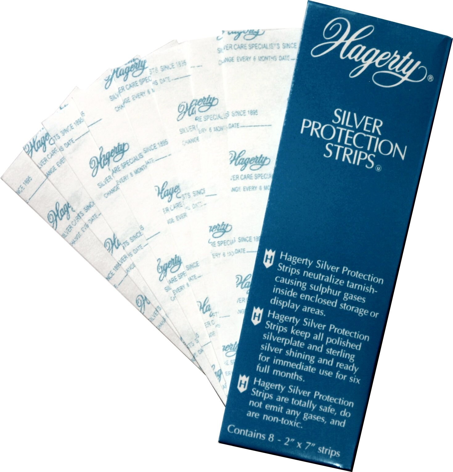  No Scent Silver Protection Strips 8 Pack