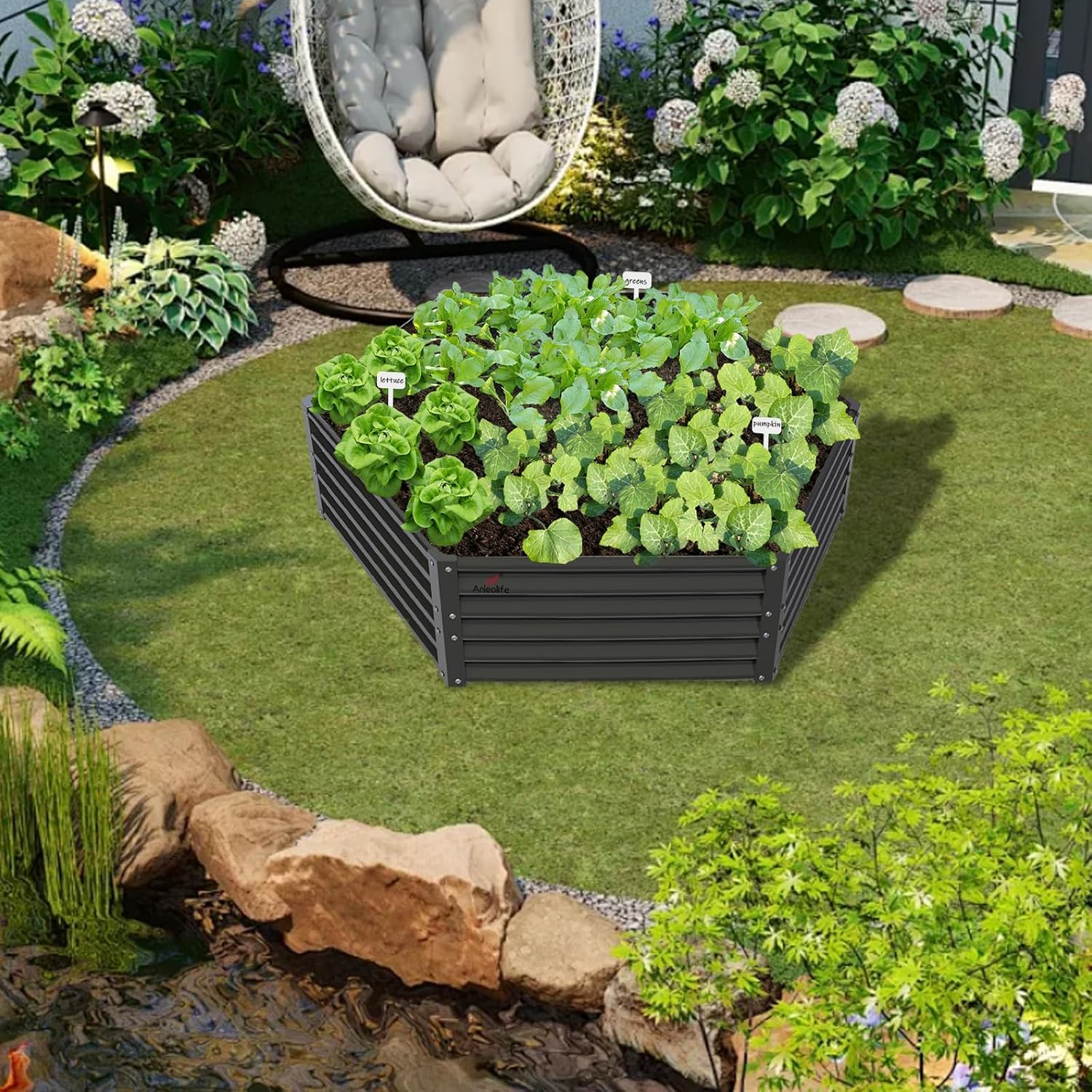 Damerin RBSZYYX-09 Raised-Garden-Beds - View #4