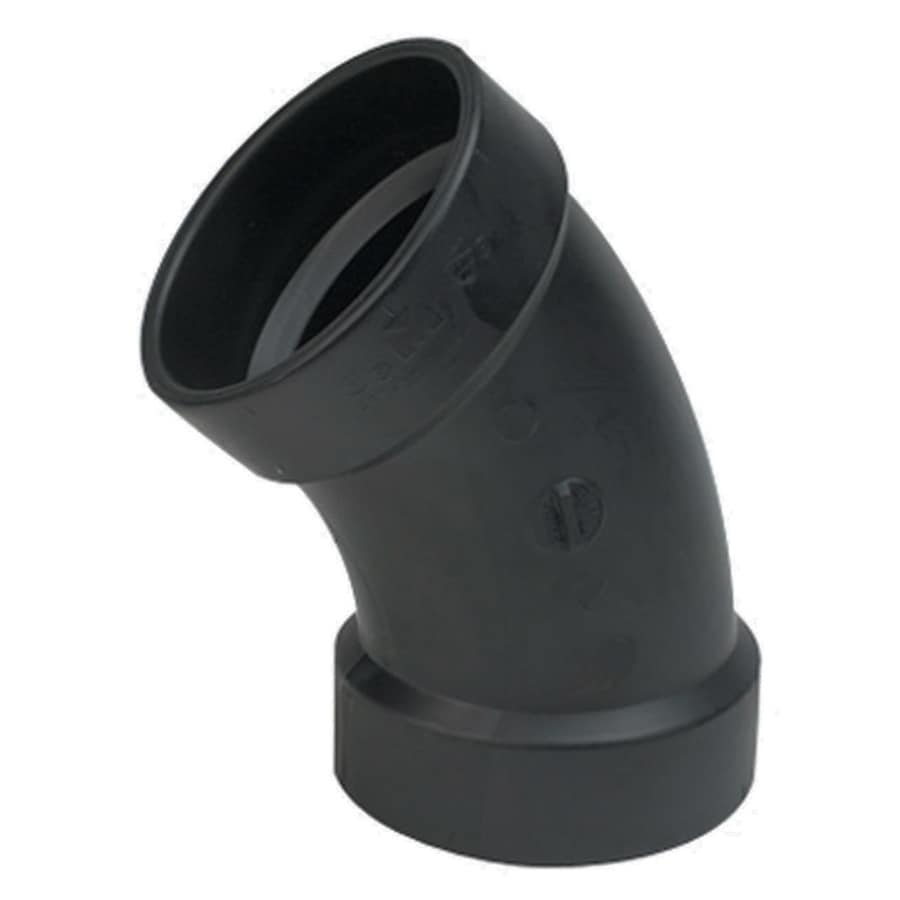 Streamline 1-1/2-in 45-Degree ABS DWV Elbow at Lowes.com