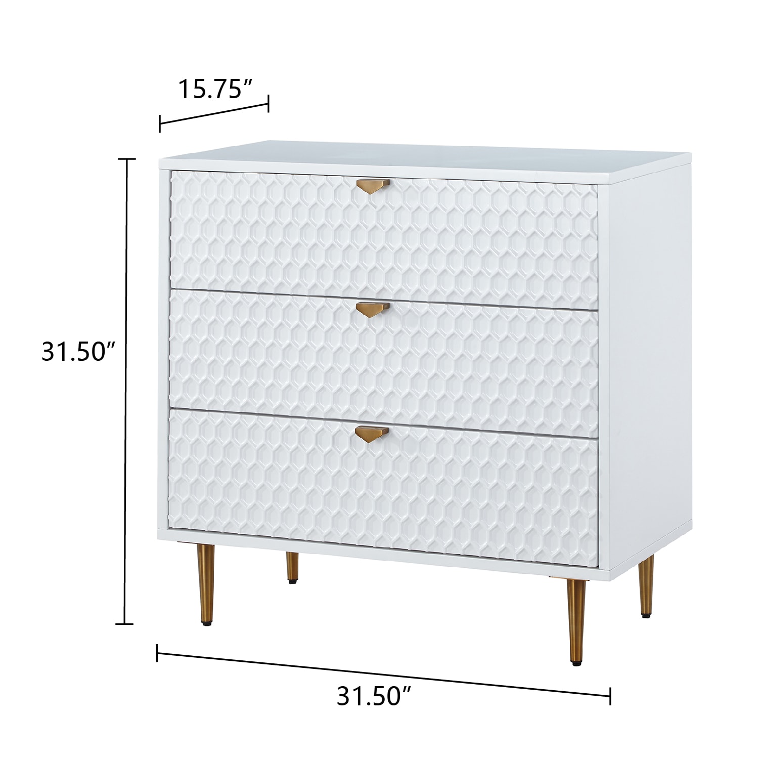 CASAINC WF-CHD-1472A-WH chests - View #3