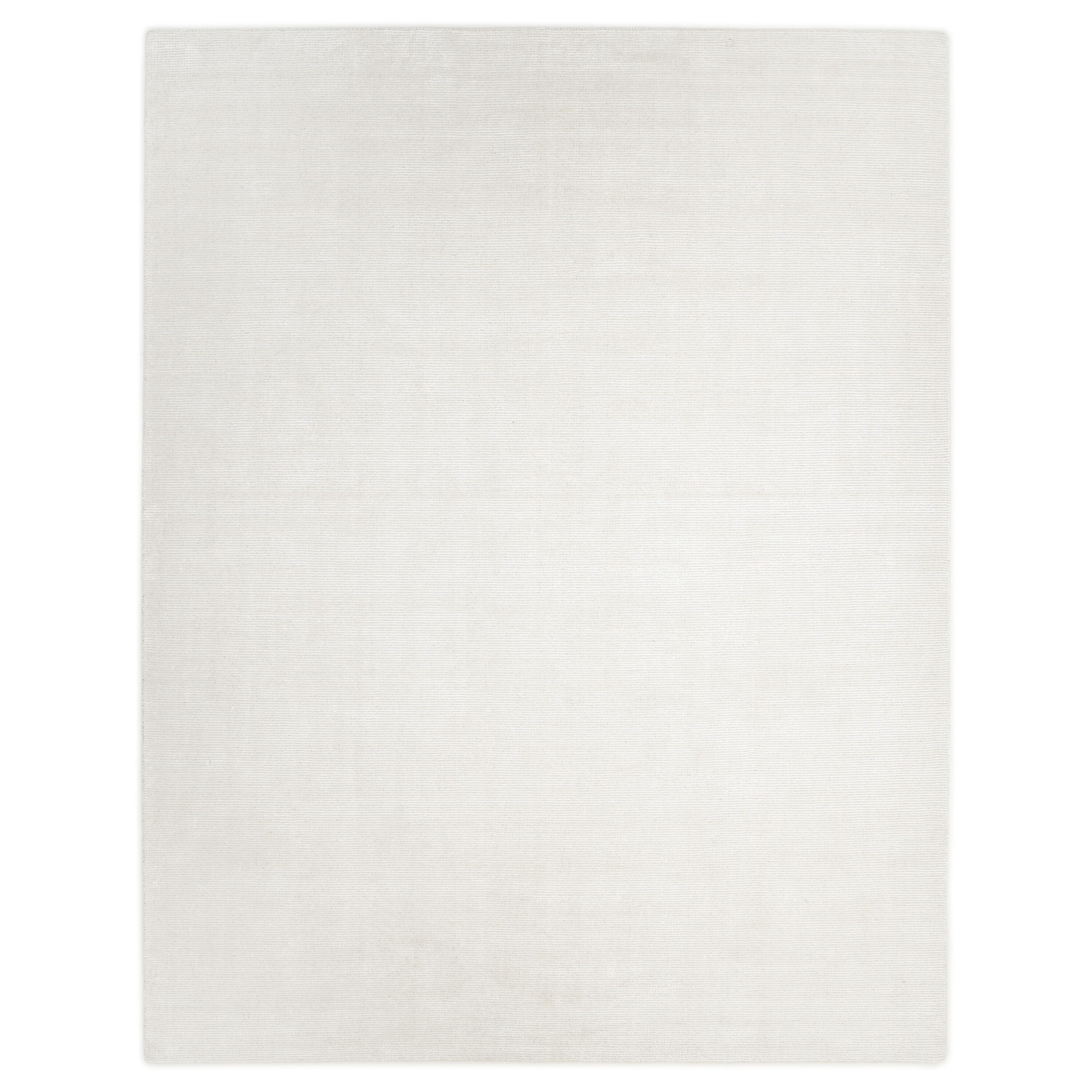 Solo Rugs S1108-03000500-IVOR Solid 3 x 5 (ft) Loomed Synthetic Ivory Rectangular Indoor Solid Area rug