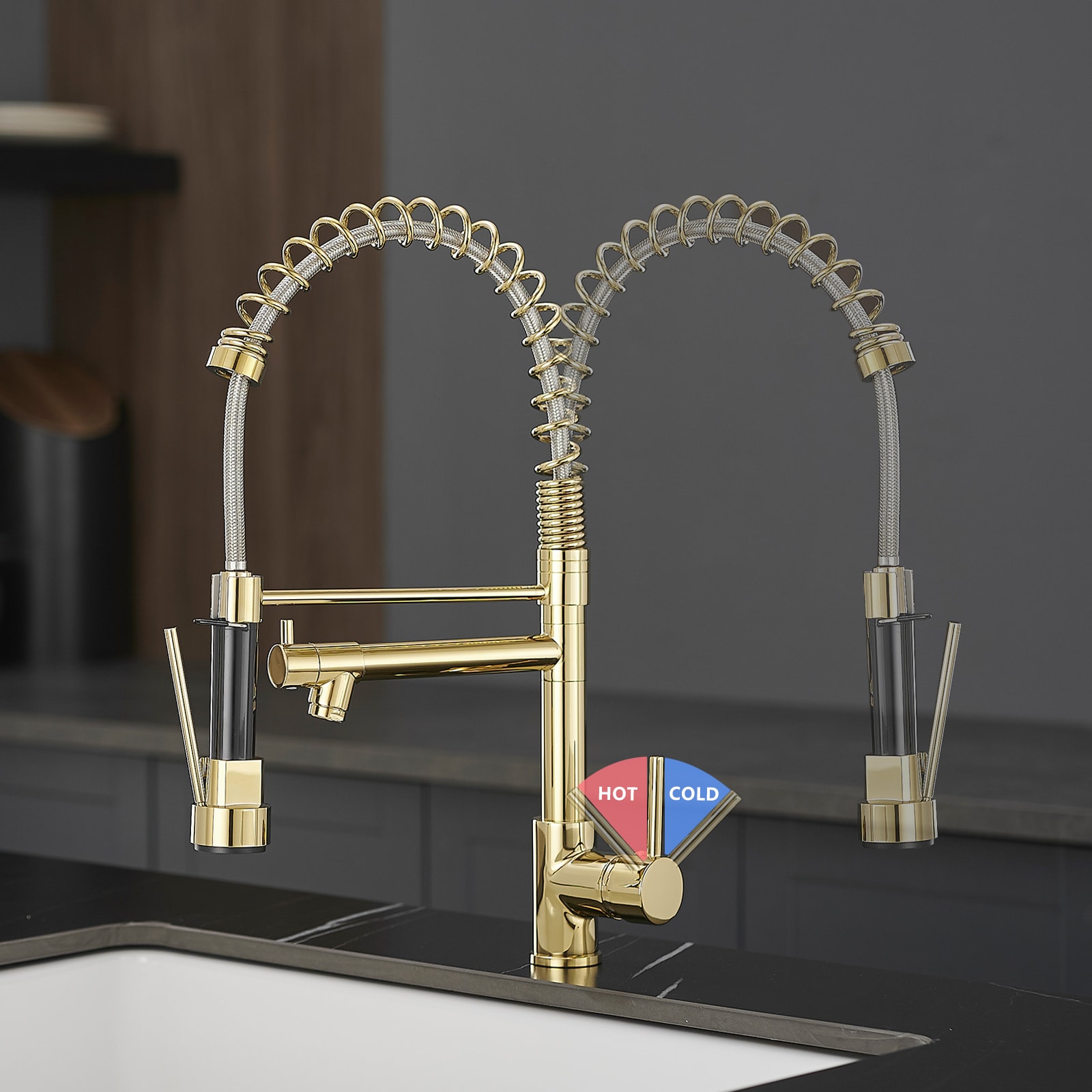 Fapully FA-B-1006G Kitchen-Faucets - View #4