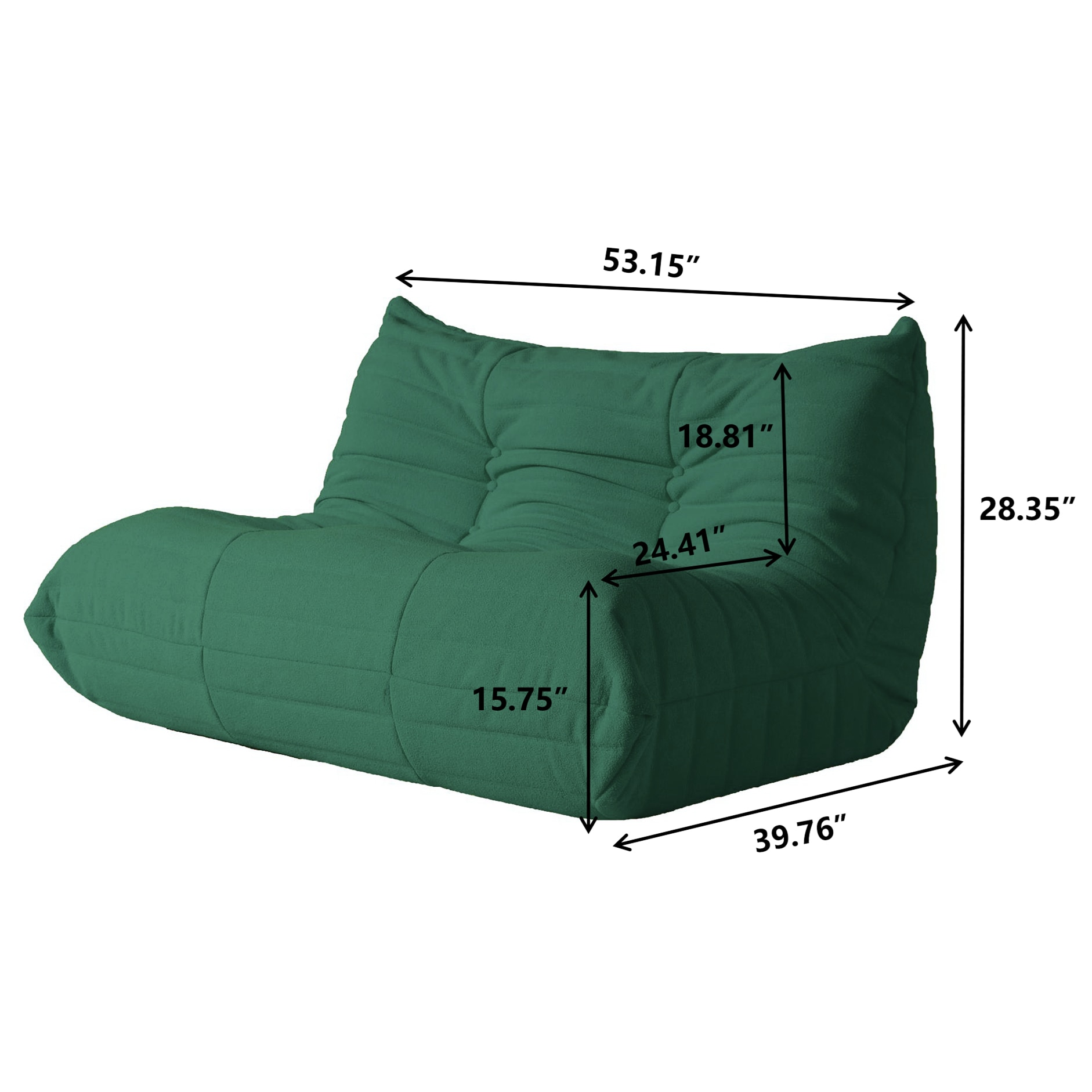BuotiqHom DH-S2-117GN Sofas-Loveseats - View #3