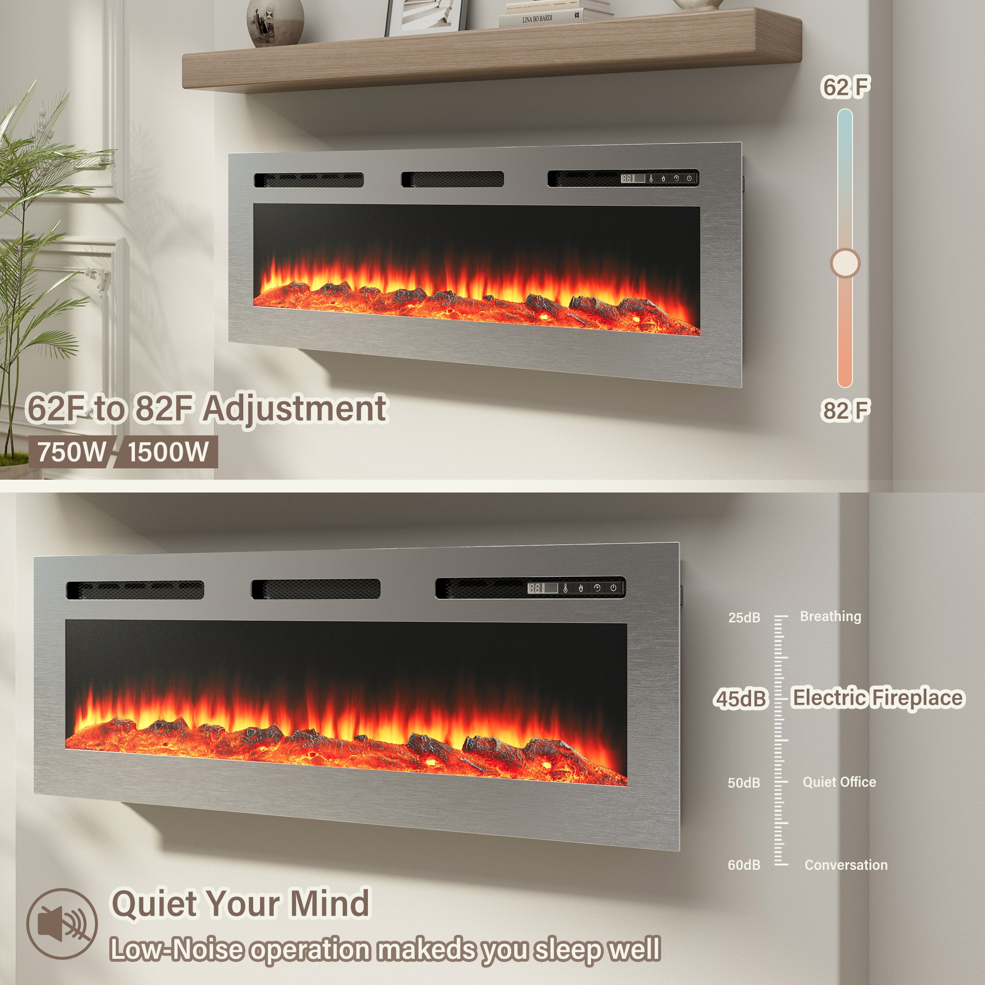 Clihome CL-EF32T Electric-Fireplaces - View #10