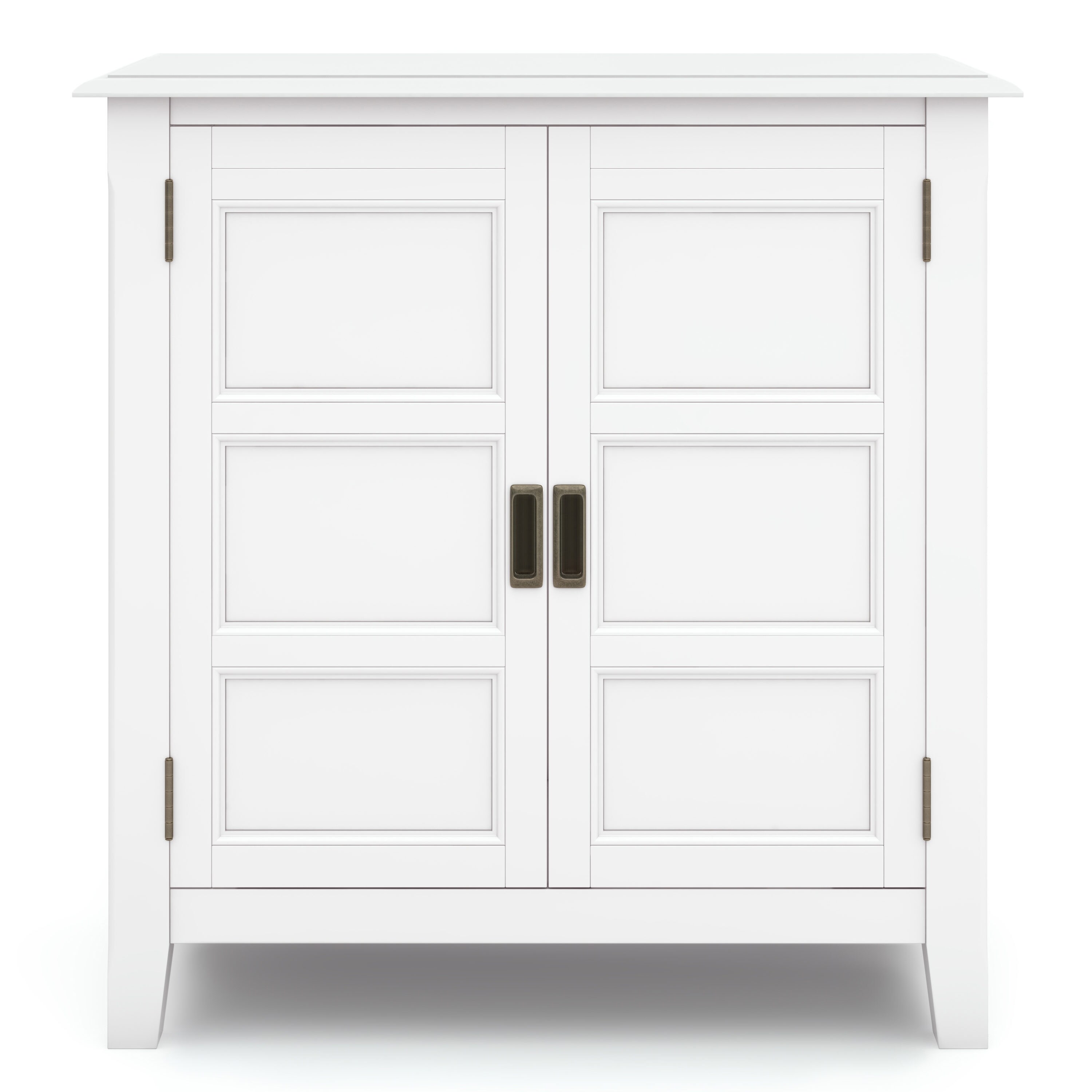 Simpli Home AXCBUR14-WH Gaming-Storage - View #2