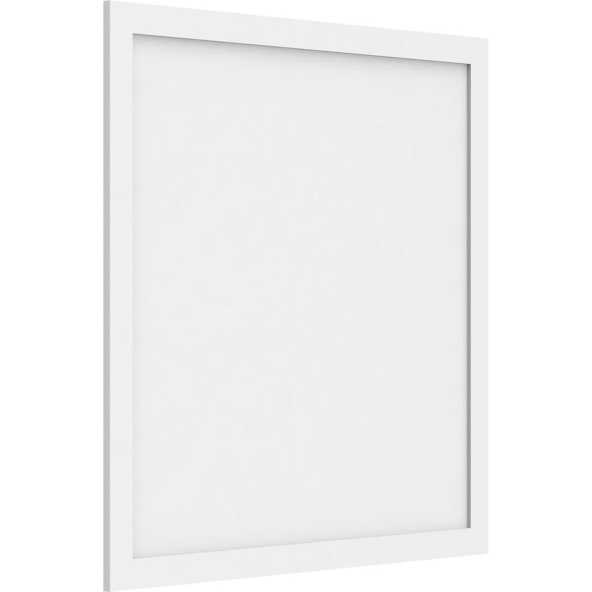 Ekena Millwork WALP38X38X062CNL 38-in x 38-in Smooth Paintable/Stainable White PVC Fretwork Wall Panel (