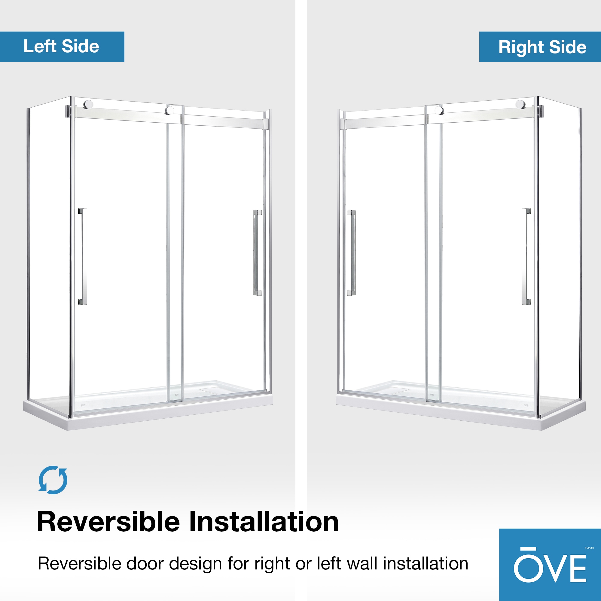OVE Decors 15SKA-MONB60-CHR Alcove-Shower-Kit - View #13