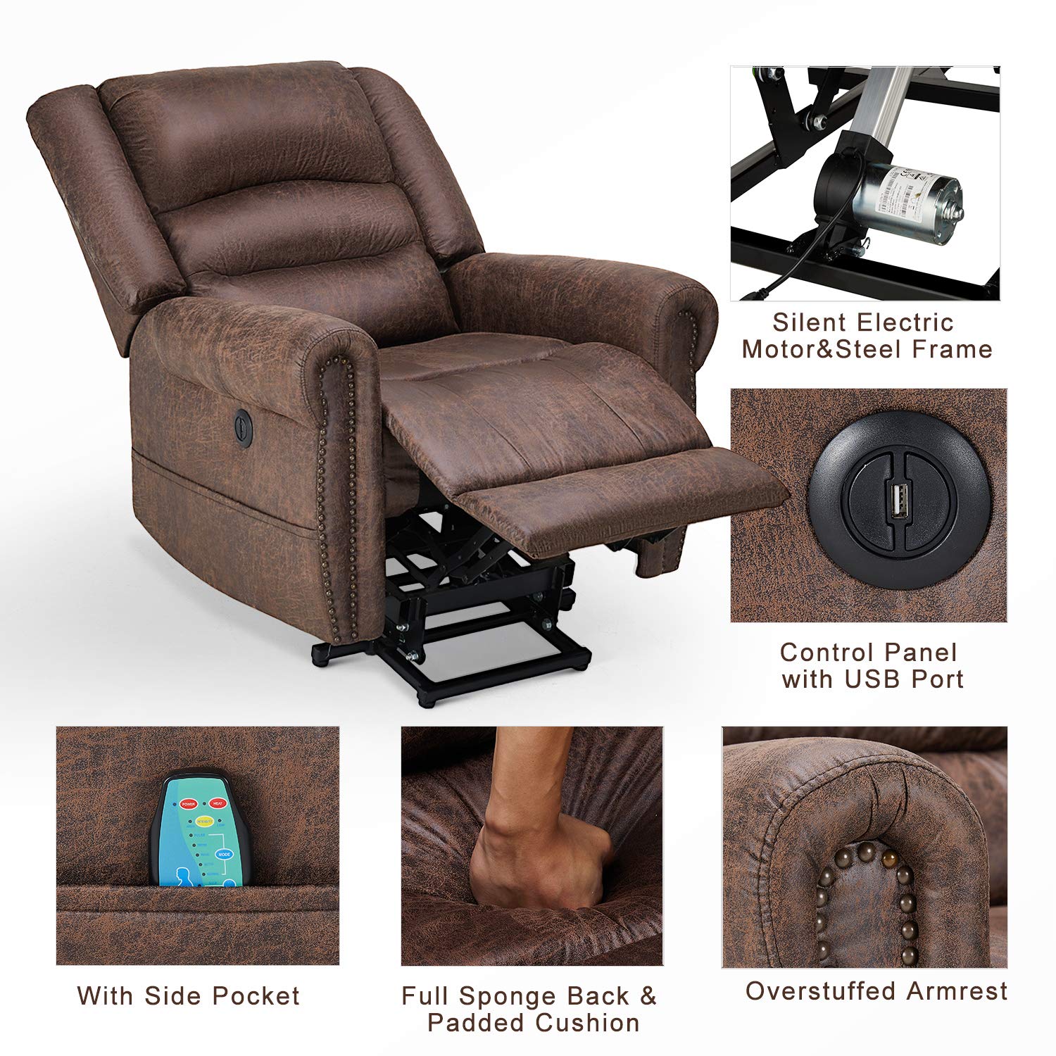 AECOJOY 13068GL-LS01 recliners - View #6