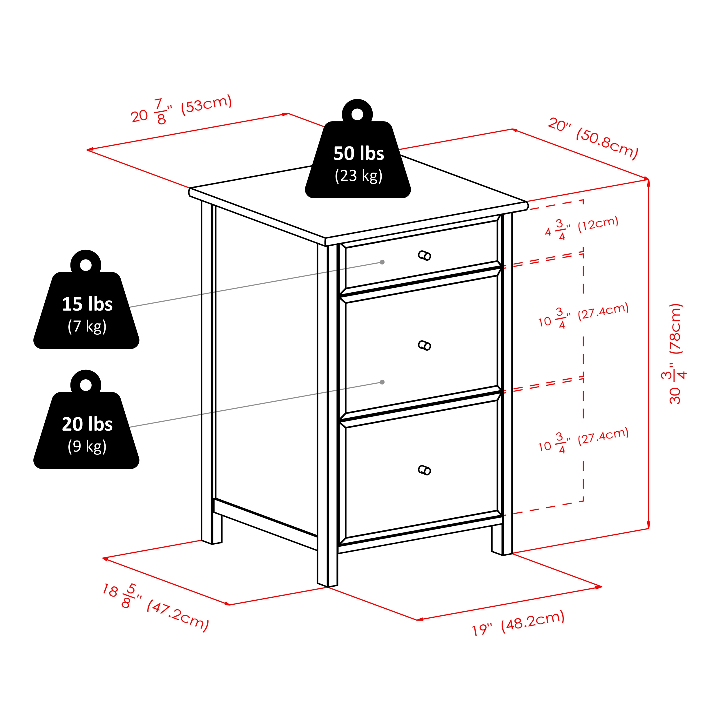 Winsome Wood 94321 Filing-Cabinets - View #5