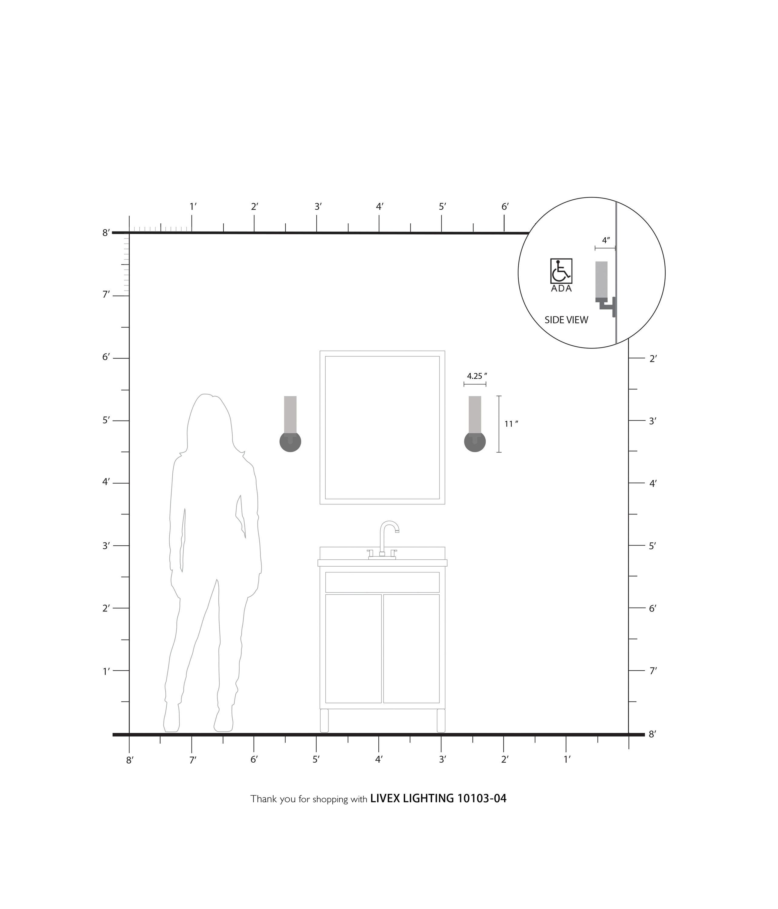 Livex Lighting 10103-04 b090000 - View #8