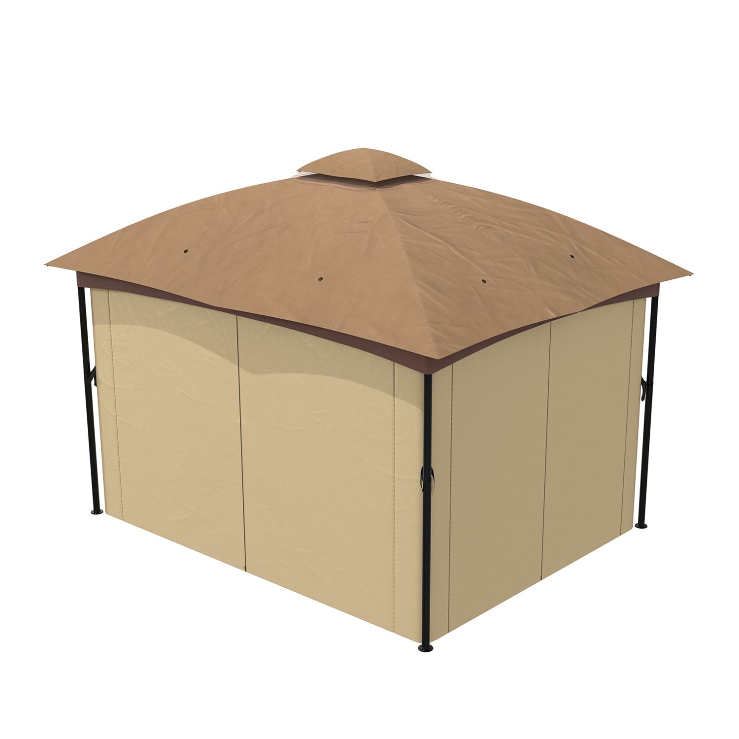 Clihome CLGAZ007-S 10-ft x 12-ft Tan Soft Top Roof (Screen Included)