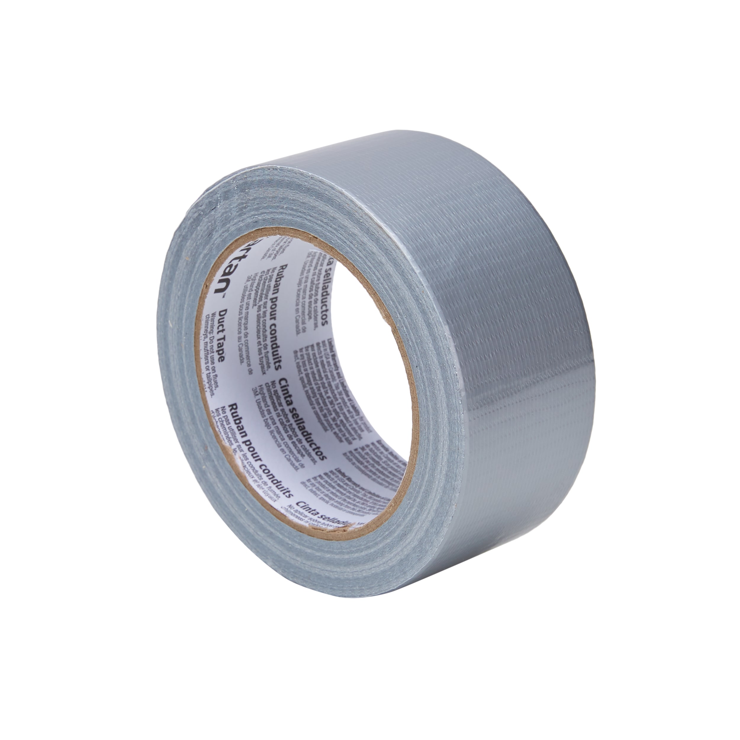 WOD DTC12 Contractor Grade Silver (Gray) Duct Tape 12 Mil, 3/4 inch x 60  yds. Waterproof, UV Resistant for Crafts & Home Improvement