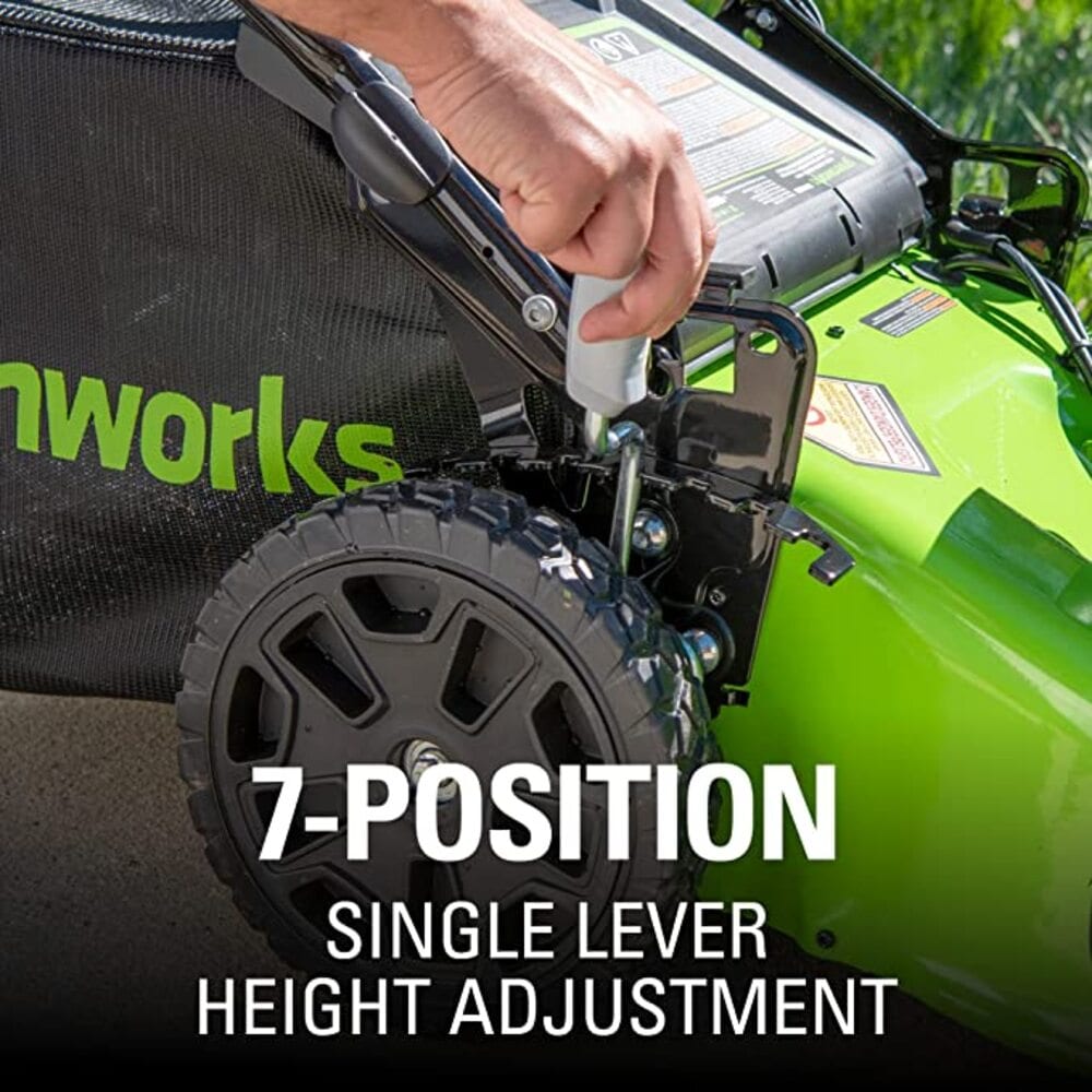 Greenworks 48V (2x24V) 20 in. Brushless Push Lawn Mower with (2) 4.0 Ah Batteries & Charger