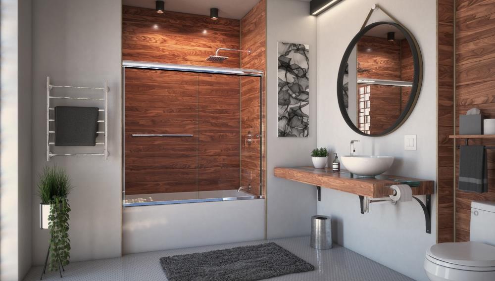 Arizona Shower Door ET17257CHCLR Bathtub-Doors - View #2