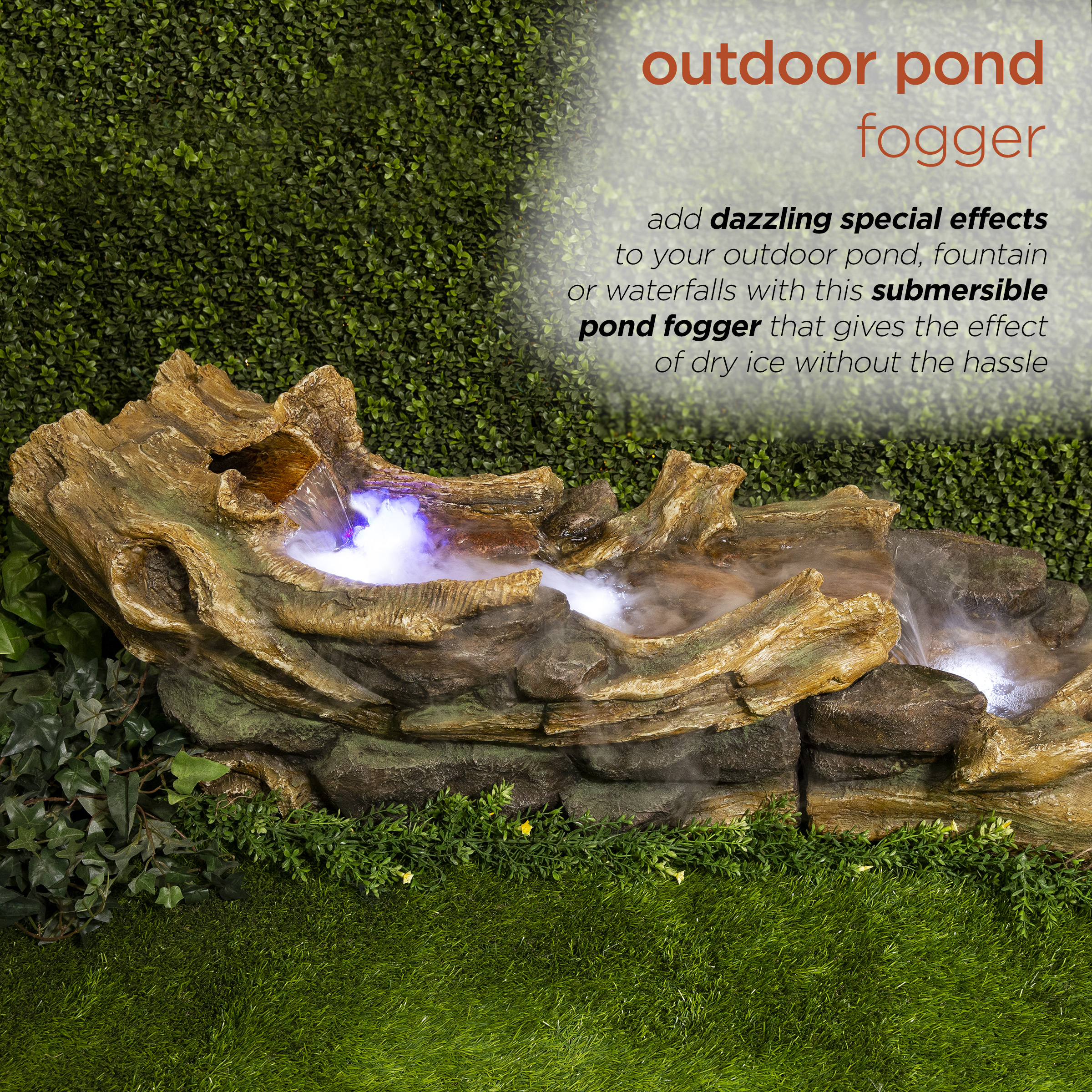 Alpine Corporation Silver Pond Lights in the Pond Accessories ...