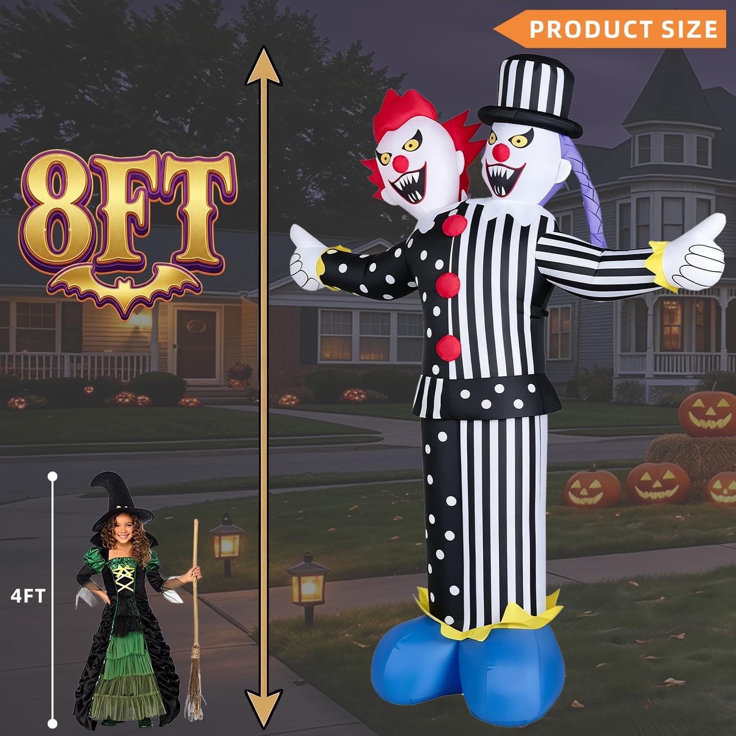 OGETFUUR L5ZQYA819HDI08 Outdoor-Halloween-Decor - View #3